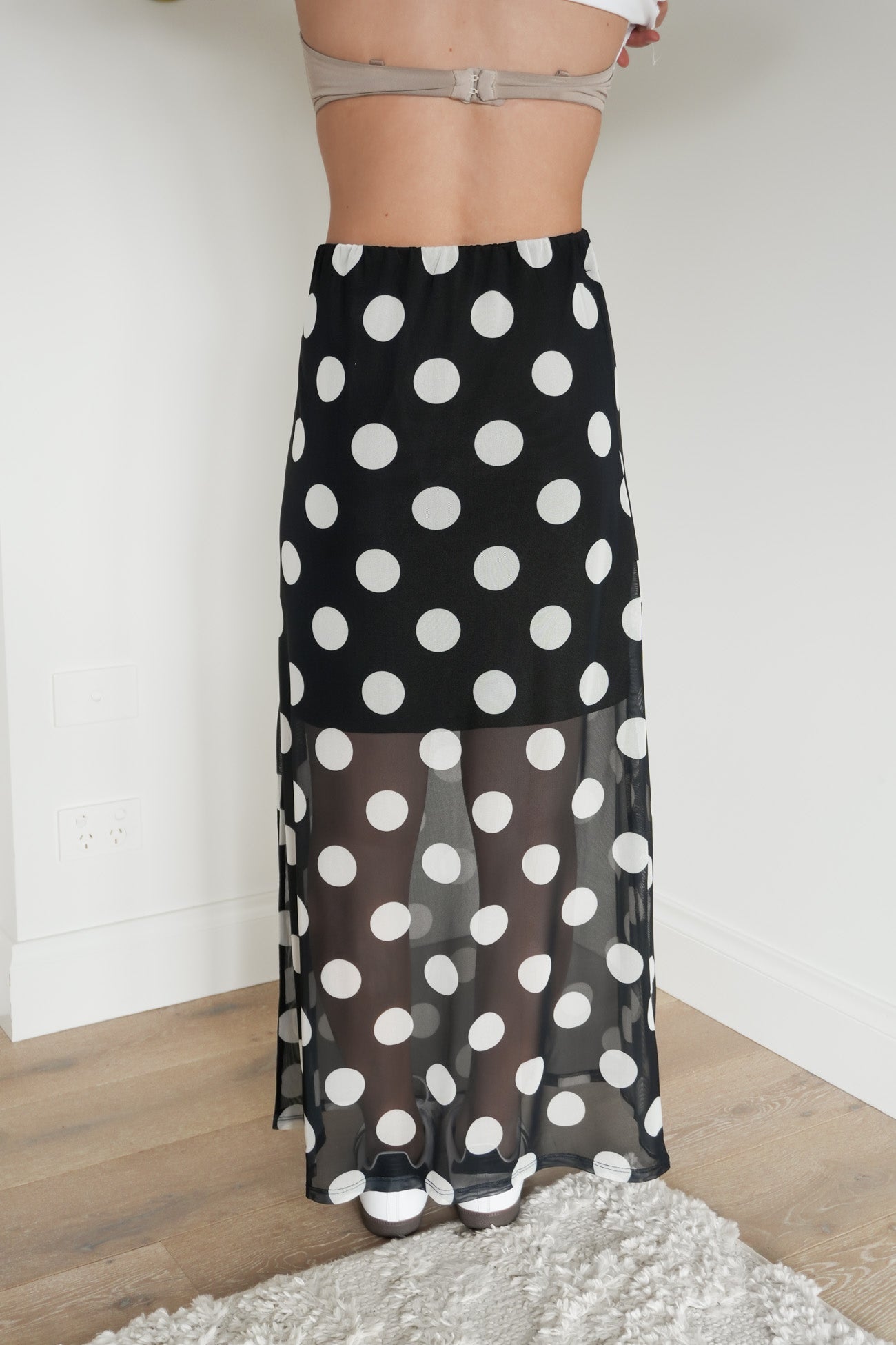 Pammie Mesh Skirt Spot