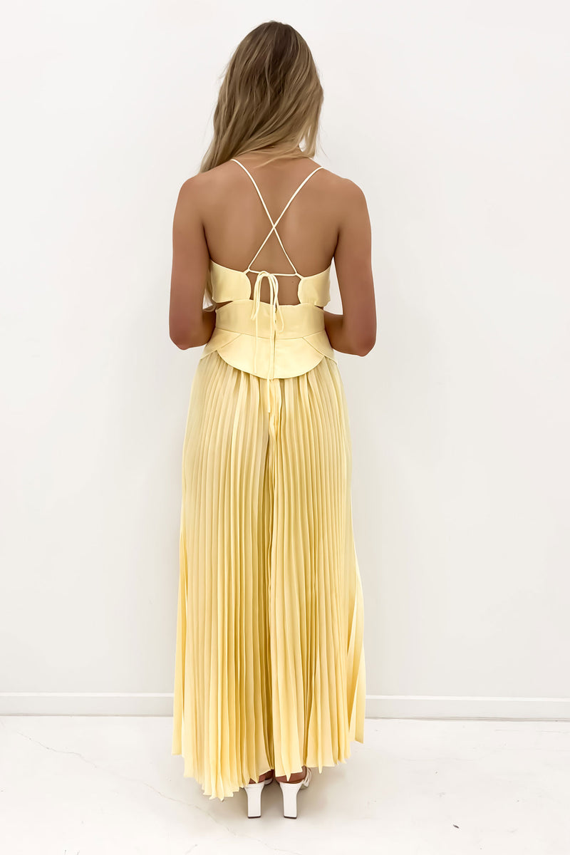 Parker yellow dress 2025