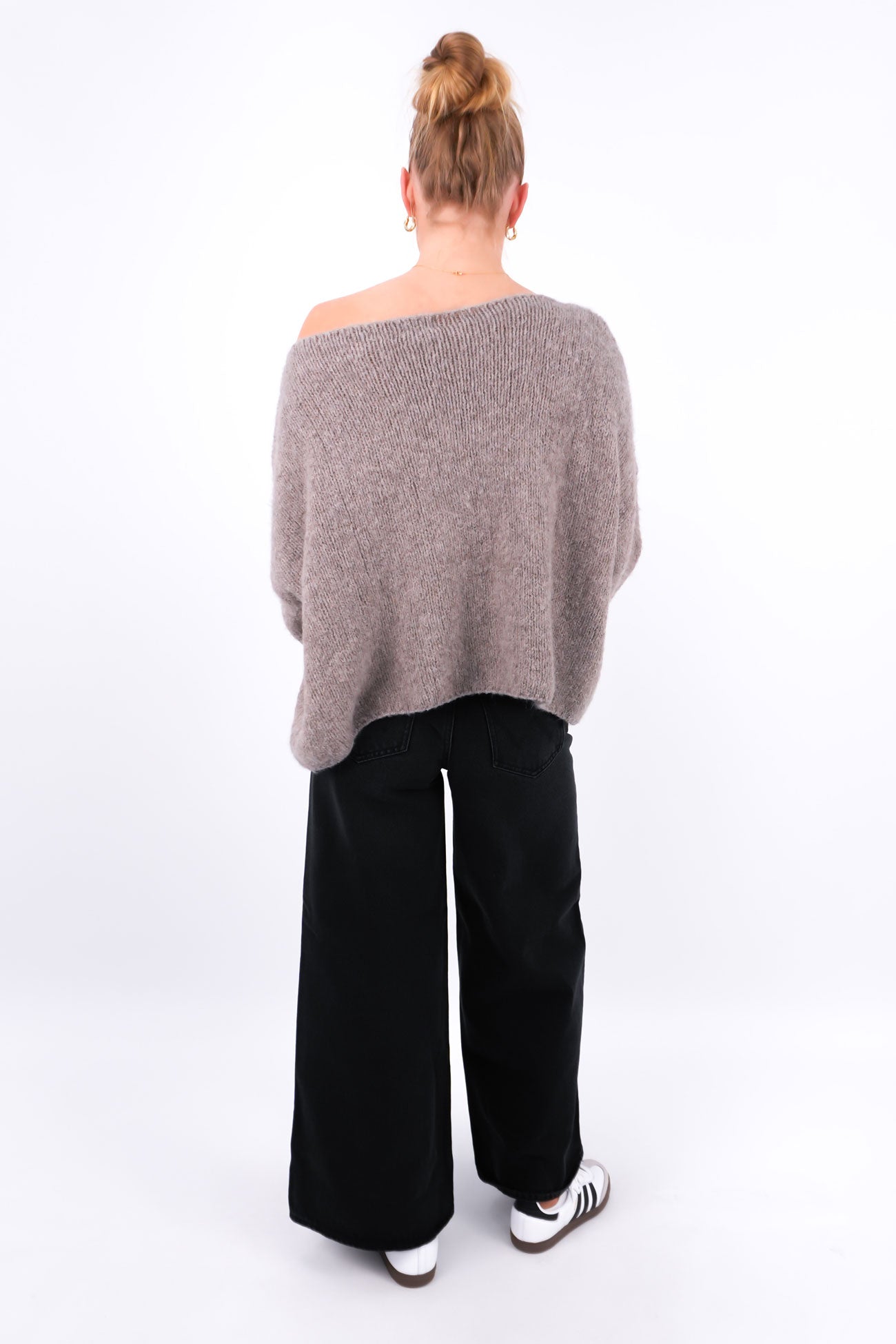 Parson Knit Jumper Mocha