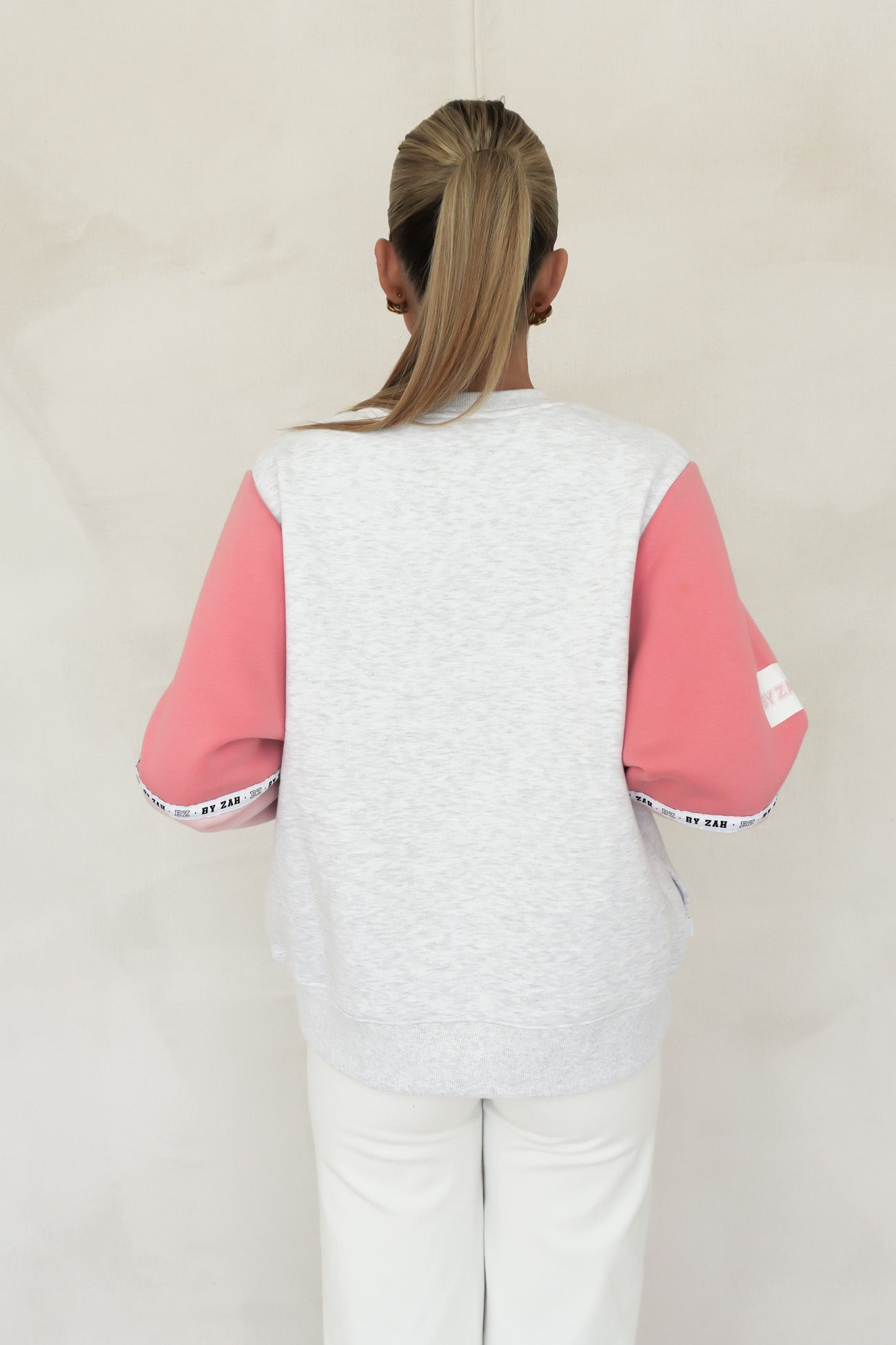 Paxton Panel Crew Pink