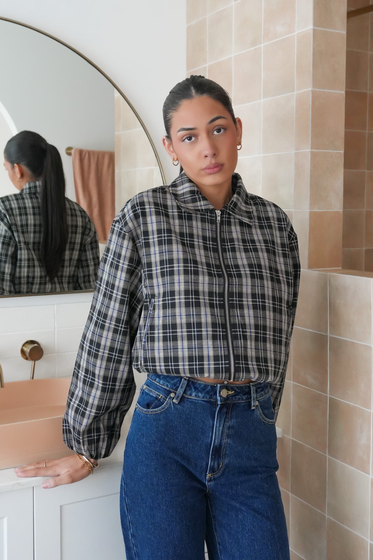 Payten Jacket Black Check