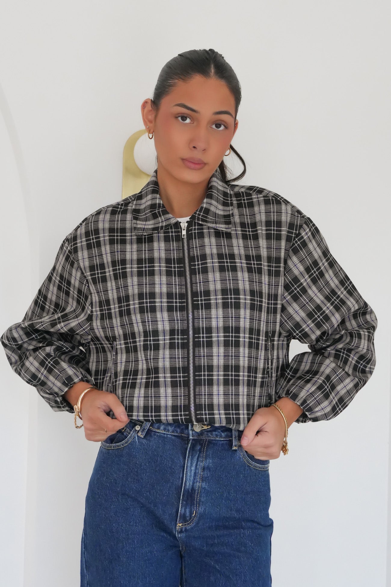 Payten Jacket Black Check