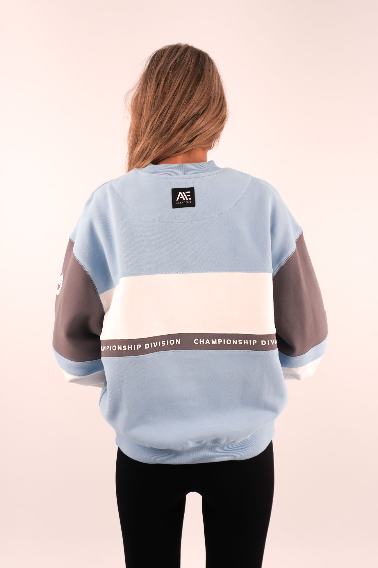 Performance Slouch Panel Crew Vintage Blue