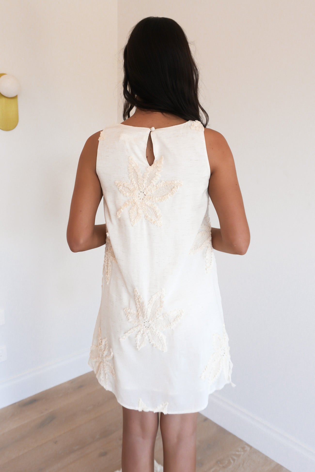 Pippah Mini Dress Beige