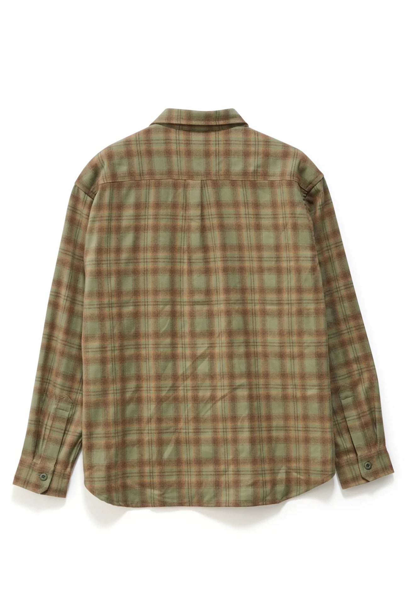 Plaid Long Sleeve Overshirt Sage