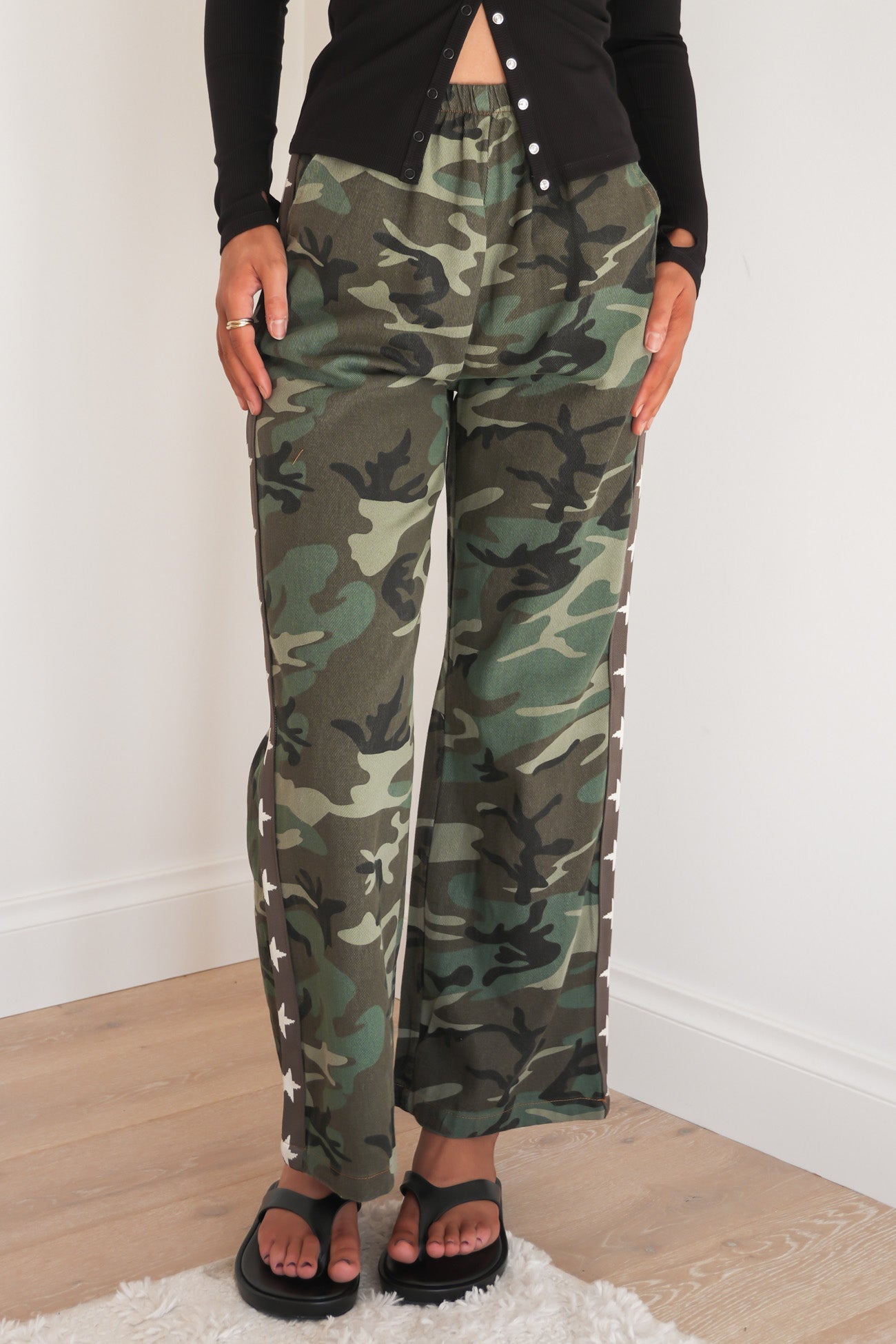 Portland Denim Pant Dark Camo
