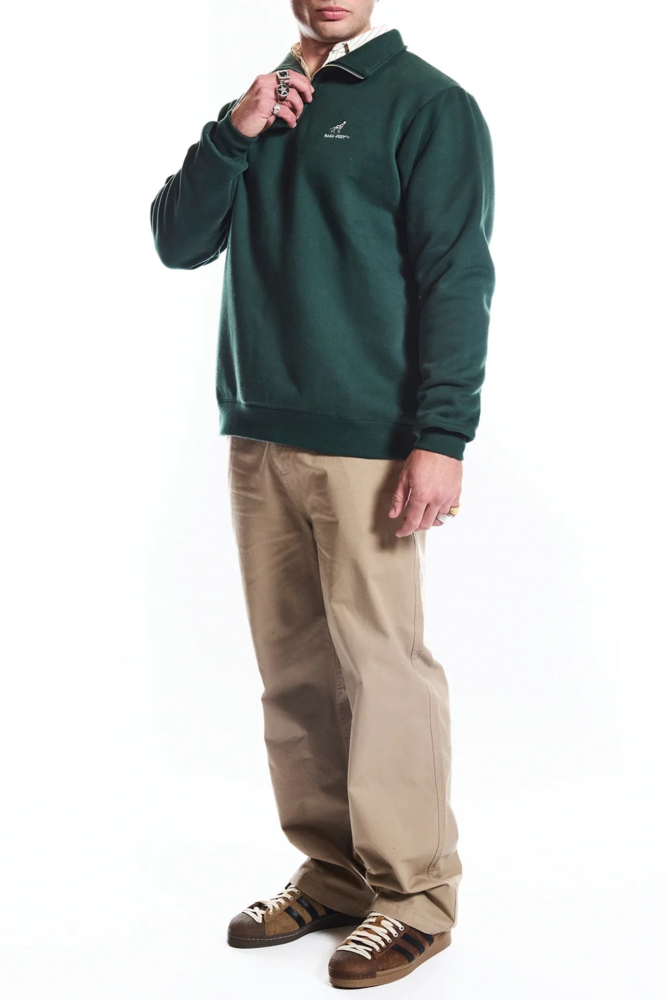 Portofino Quarter Zip Green