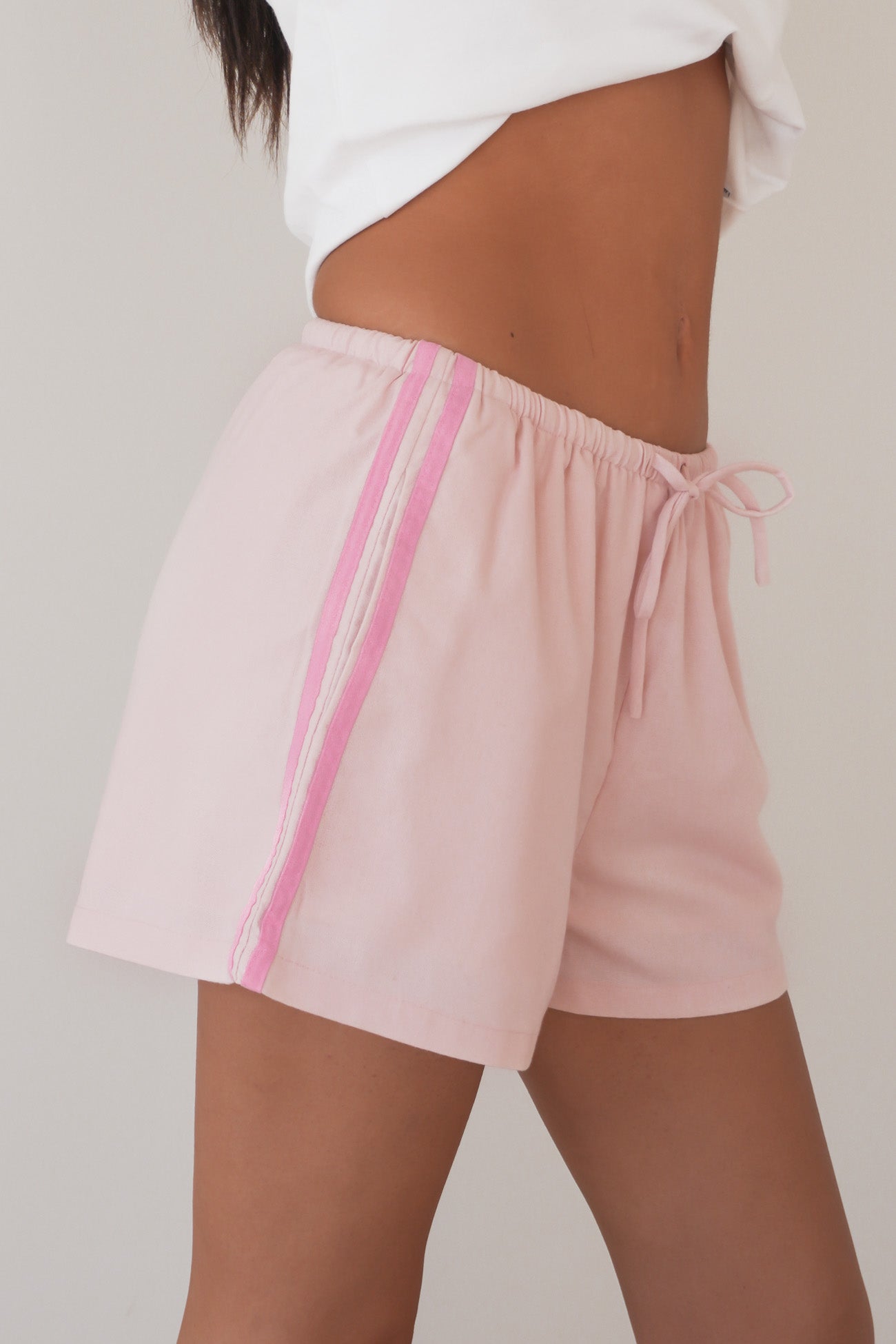 Premier Panel Short Pale Pink