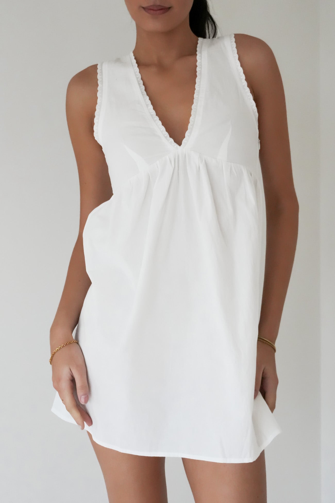 Presley Dress White