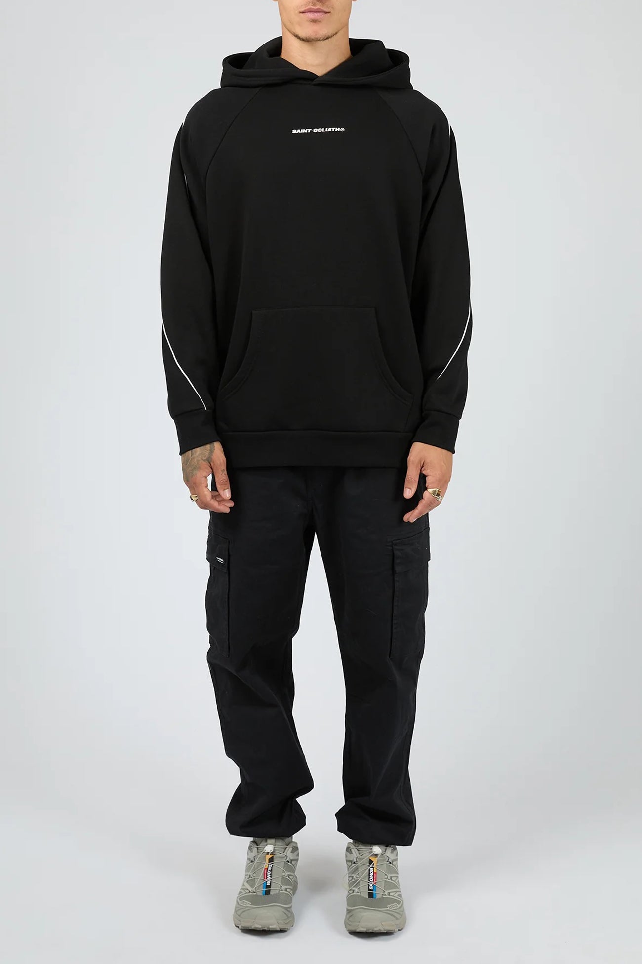 Pro Bold Hoodie Black