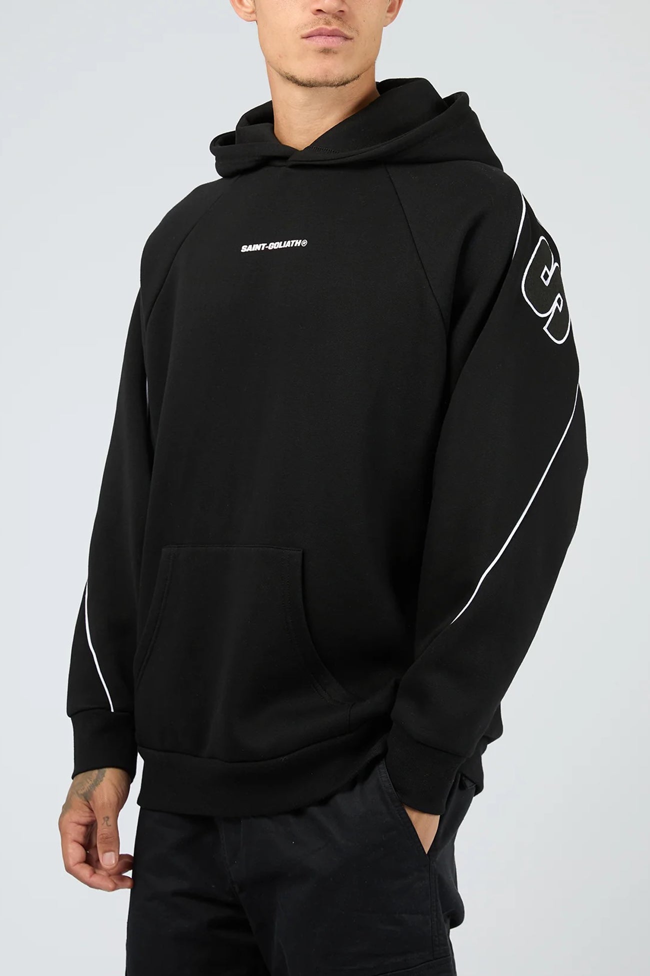 Pro Bold Hoodie Black