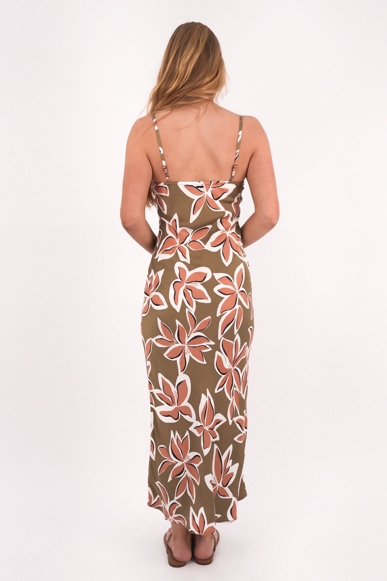 Psychonic Slippy Dress Light Army