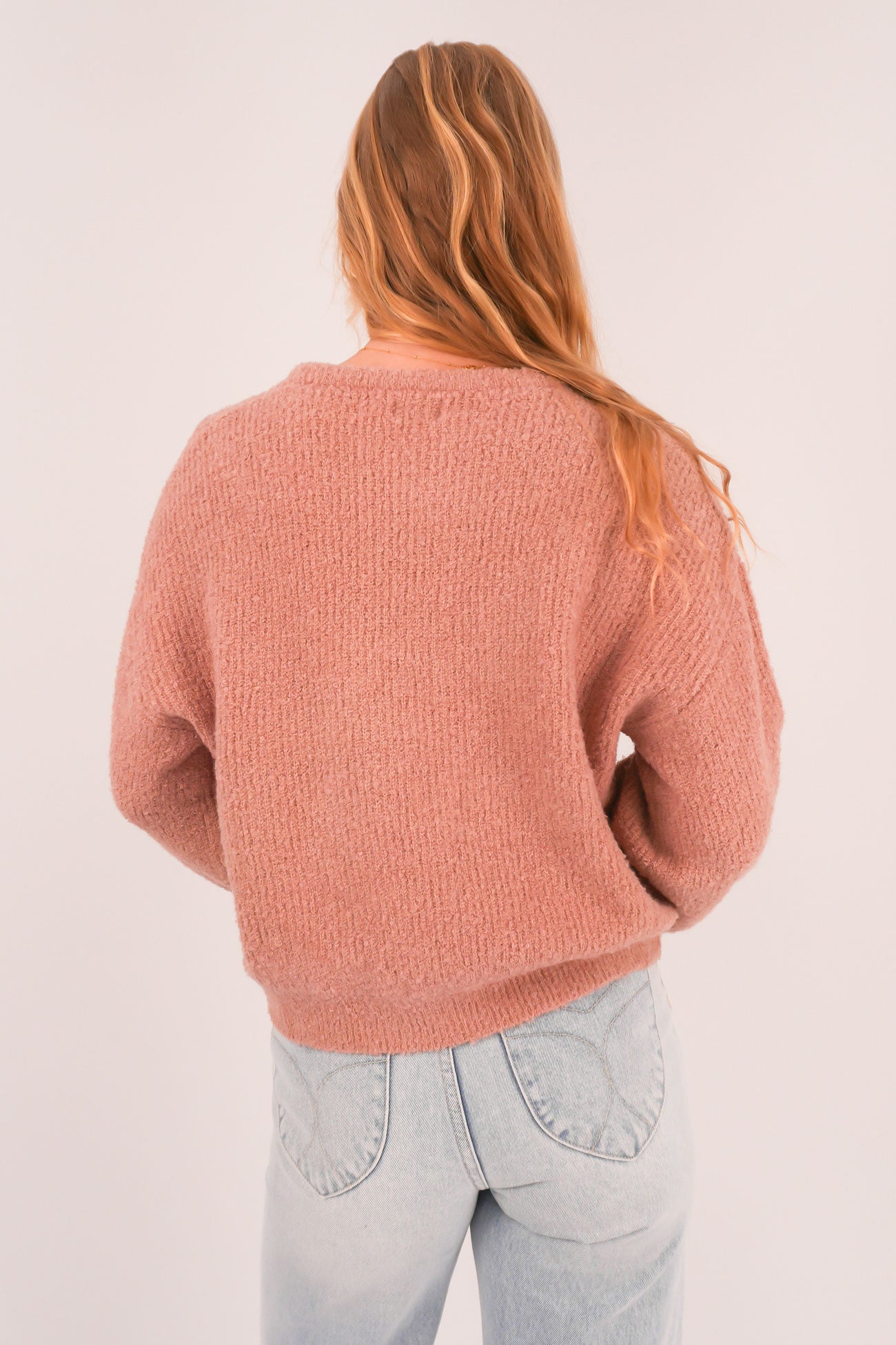 Quinn Knit Jumper Pink
