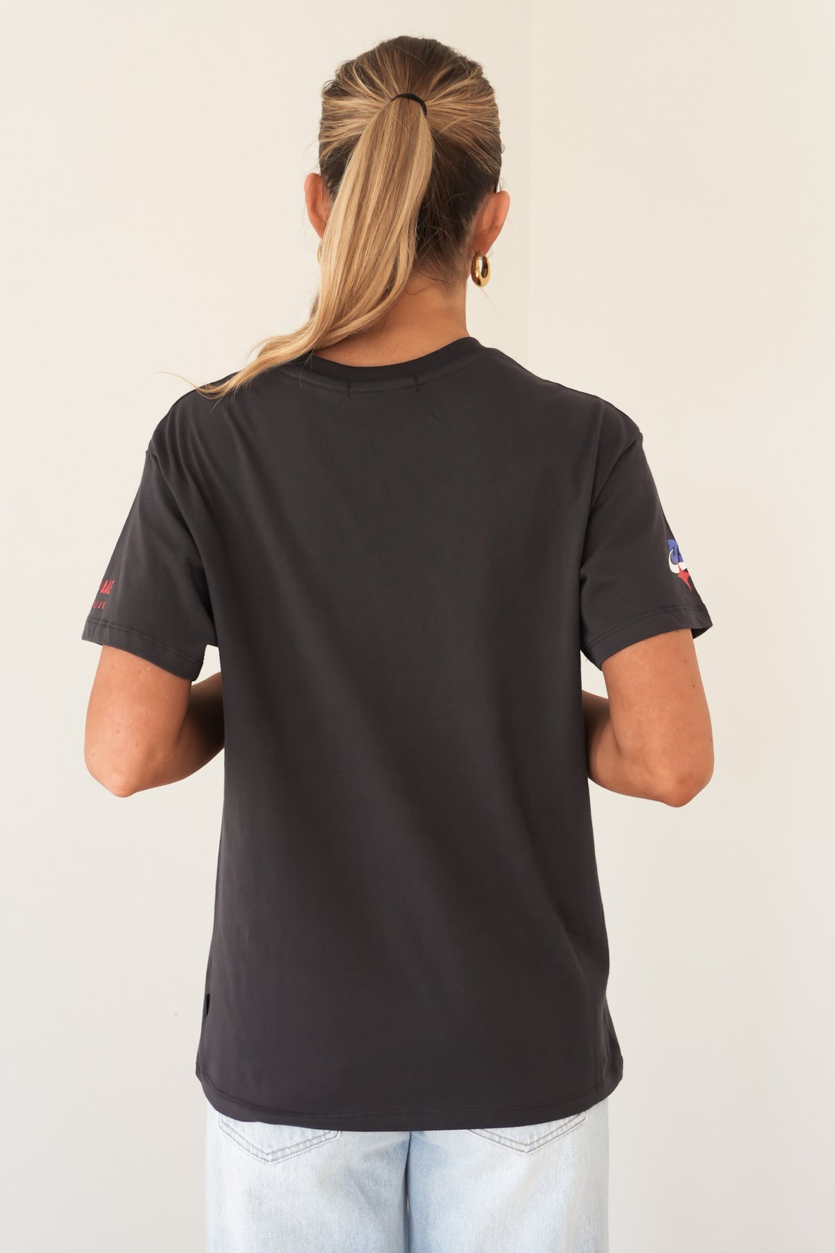 Race Day Relaxed Tee Faded Black