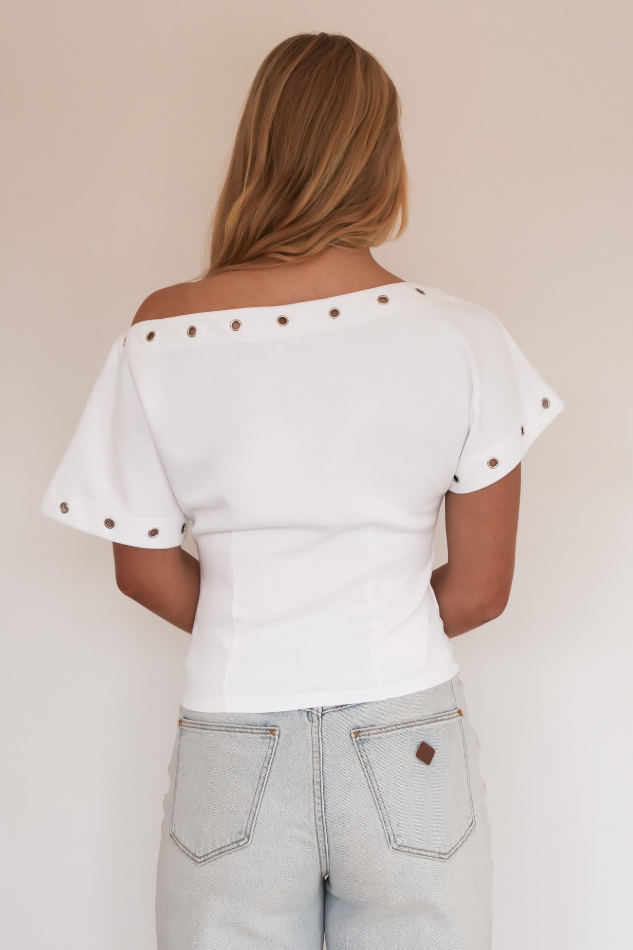 Rachel Top White