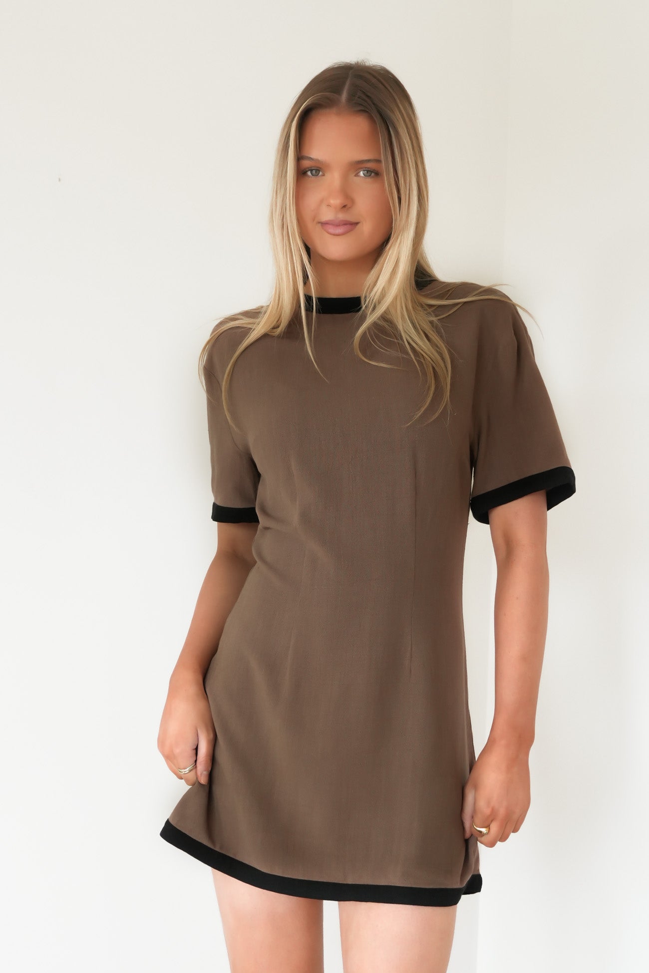 Rafe Mini Dress Brown
