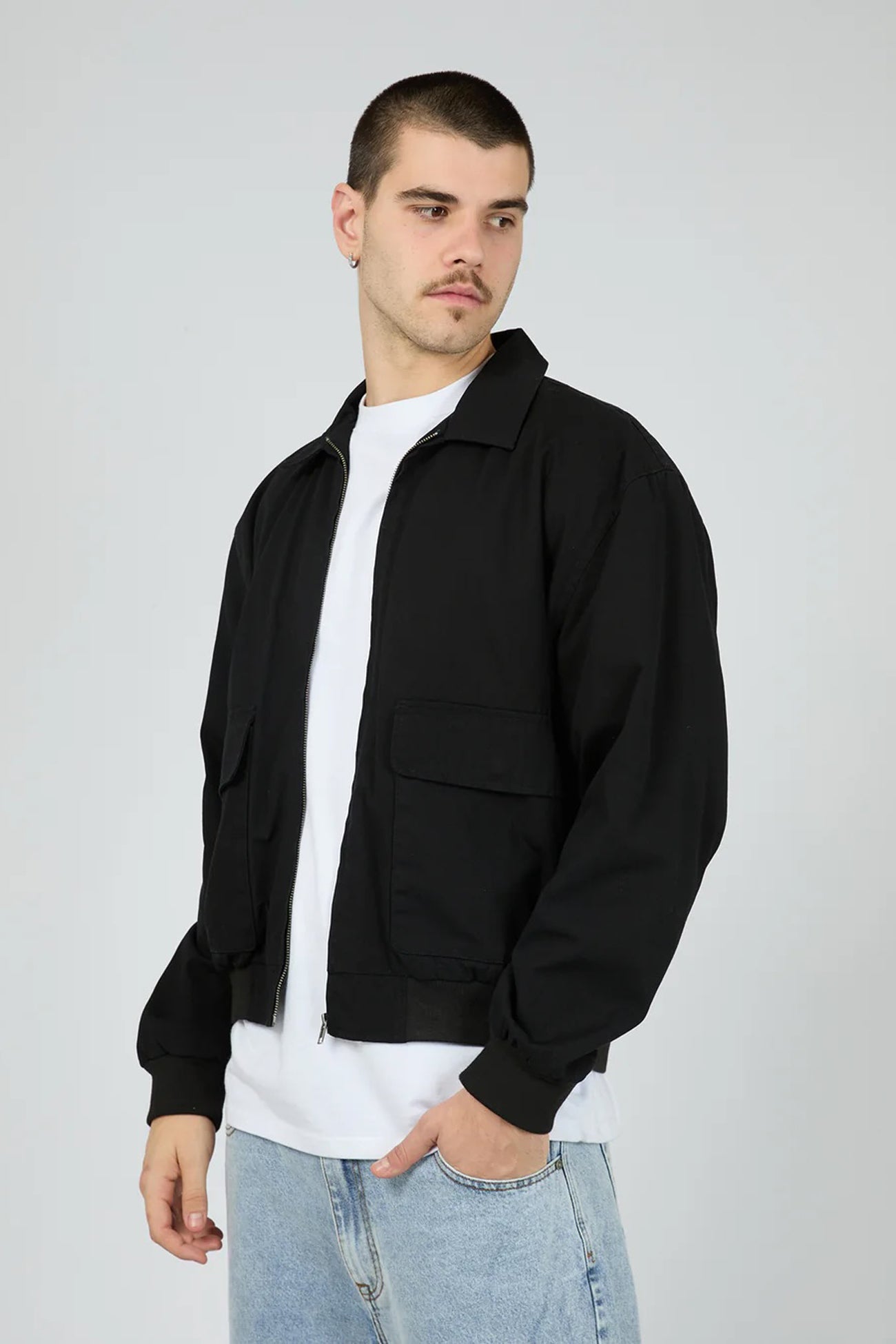 Ranger Jacket Washed Black
