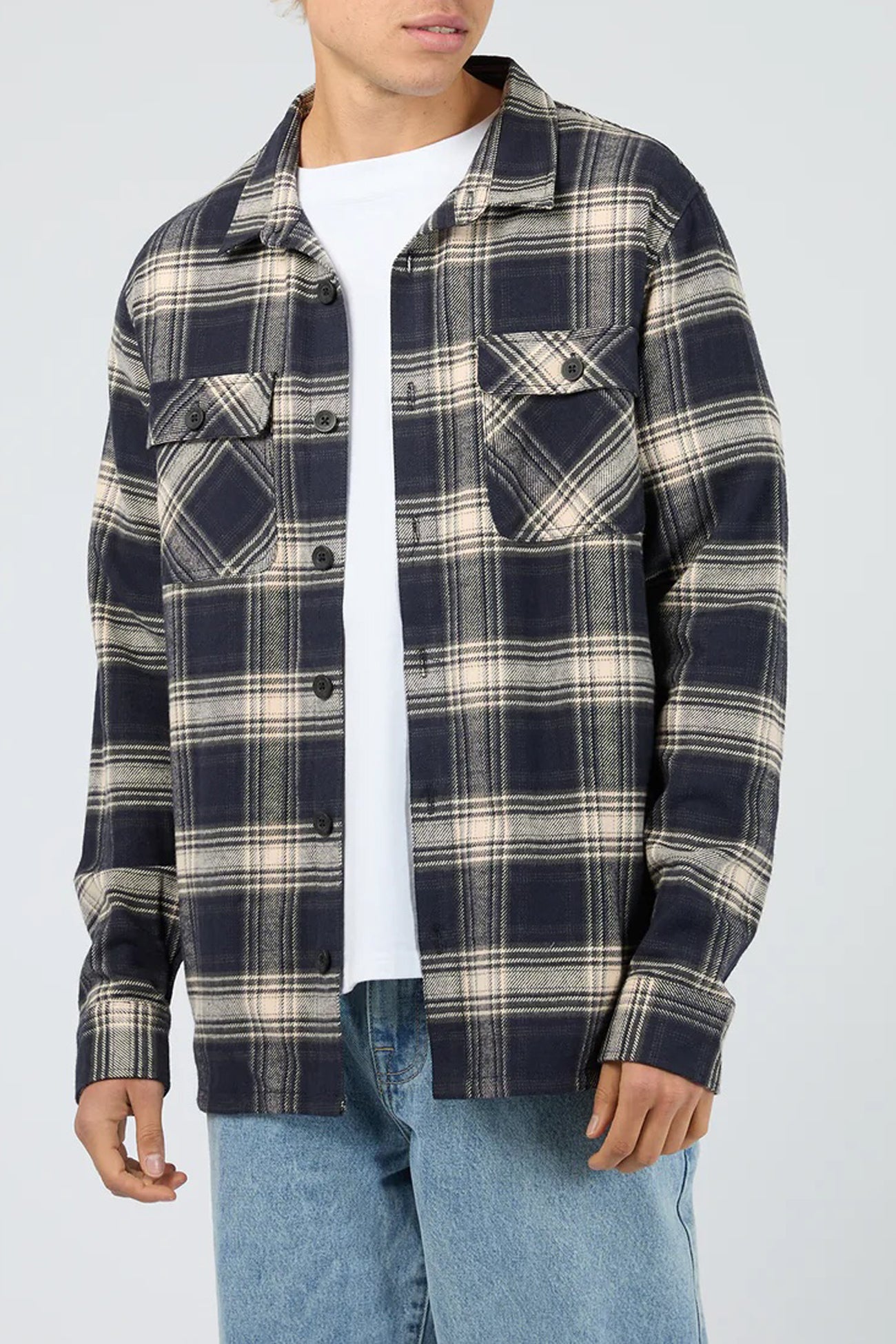 Ranger Flannel Shirt Navy