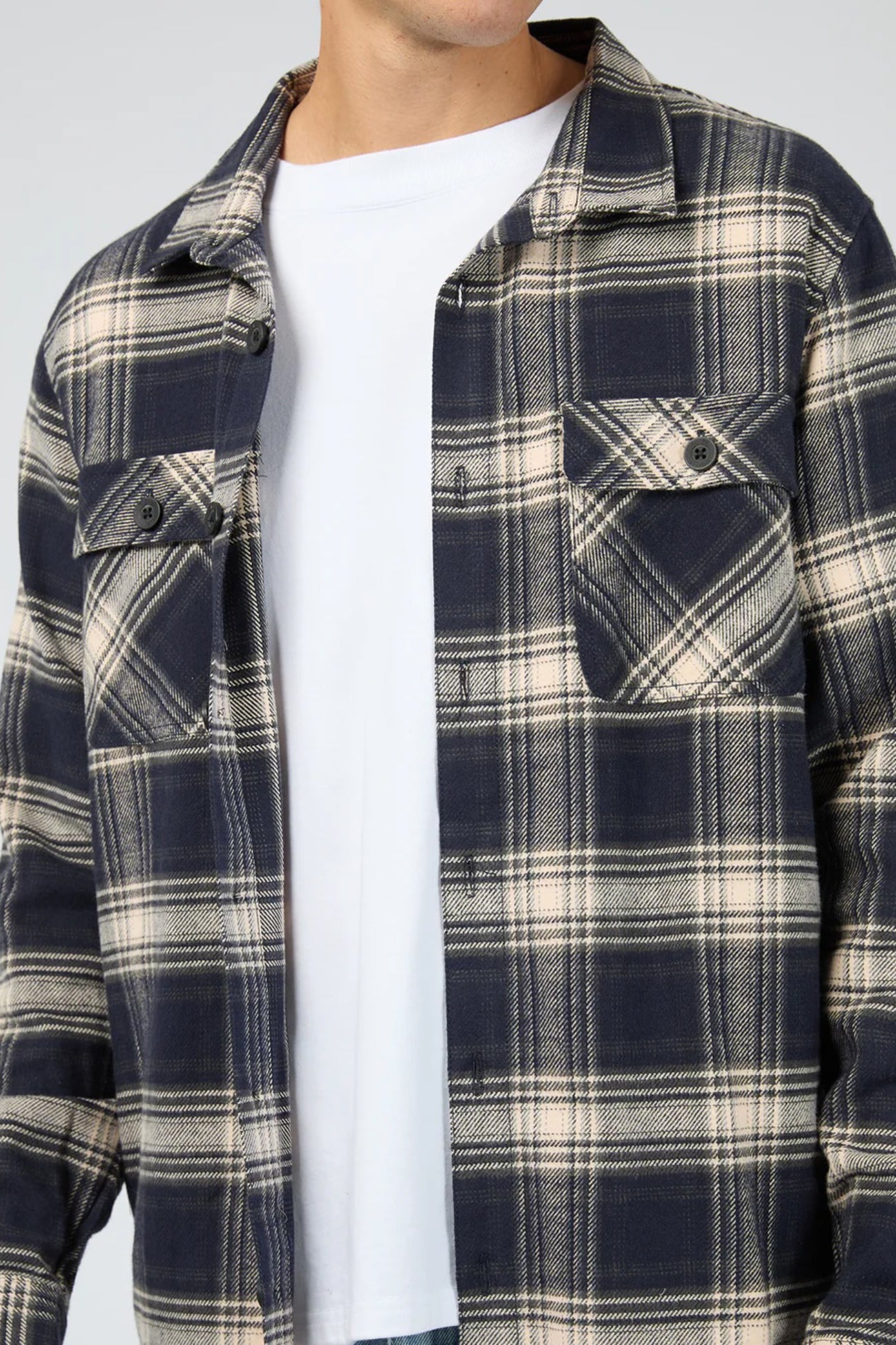 Ranger Flannel Shirt Navy