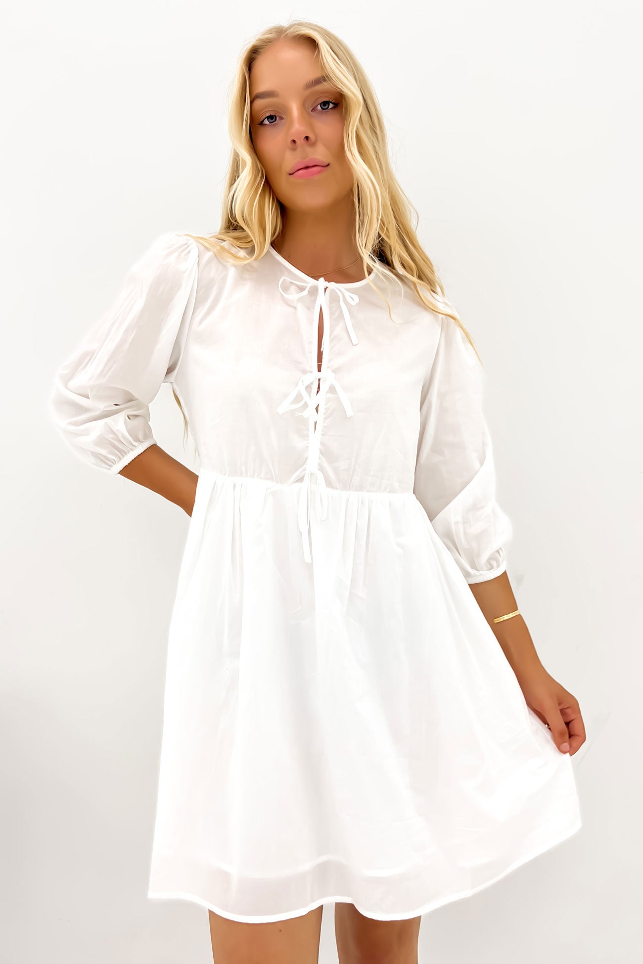 Rata Dress White