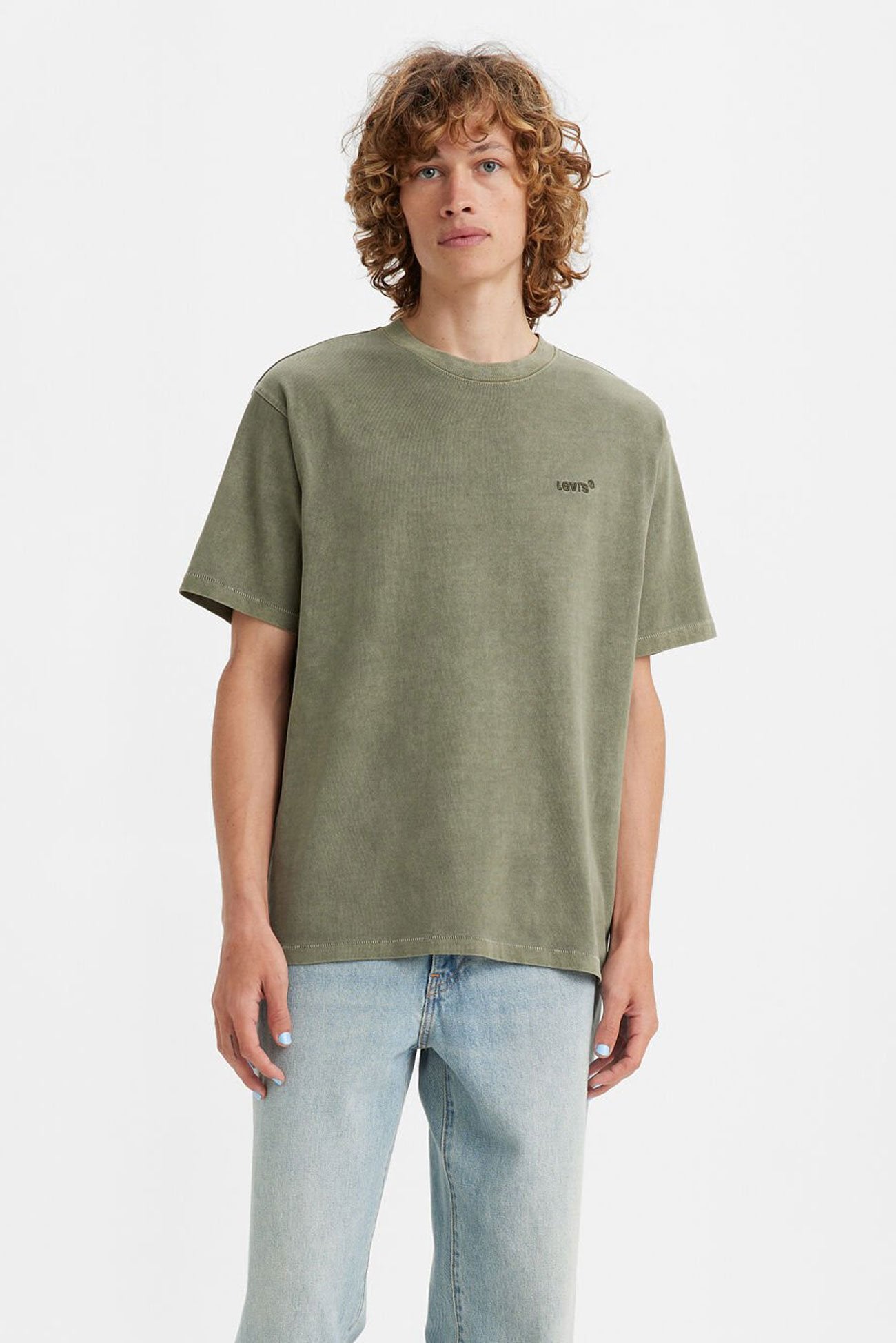 Red Tab Vintage Tee Thyme