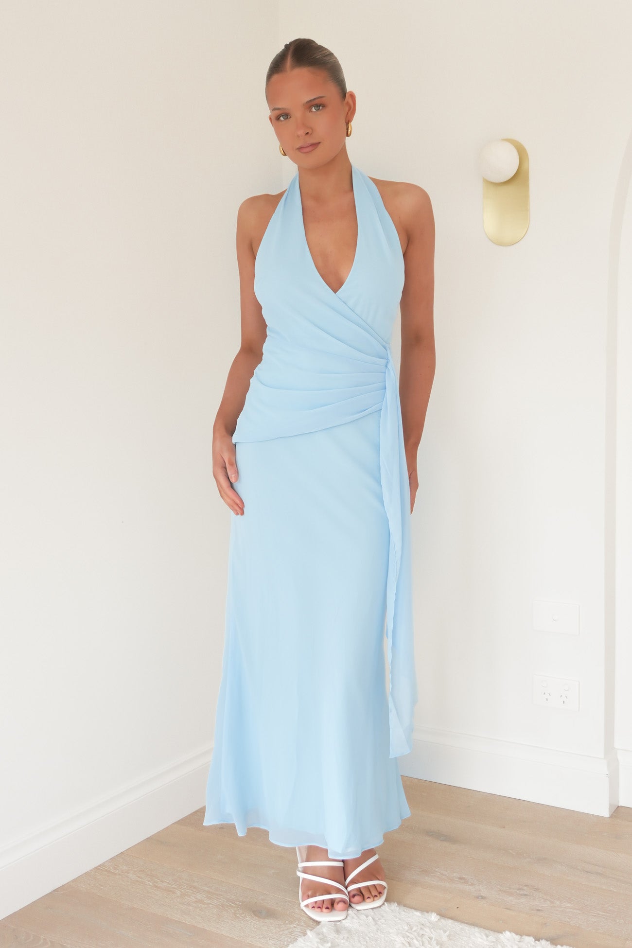 Reed Maxi Dress Blue