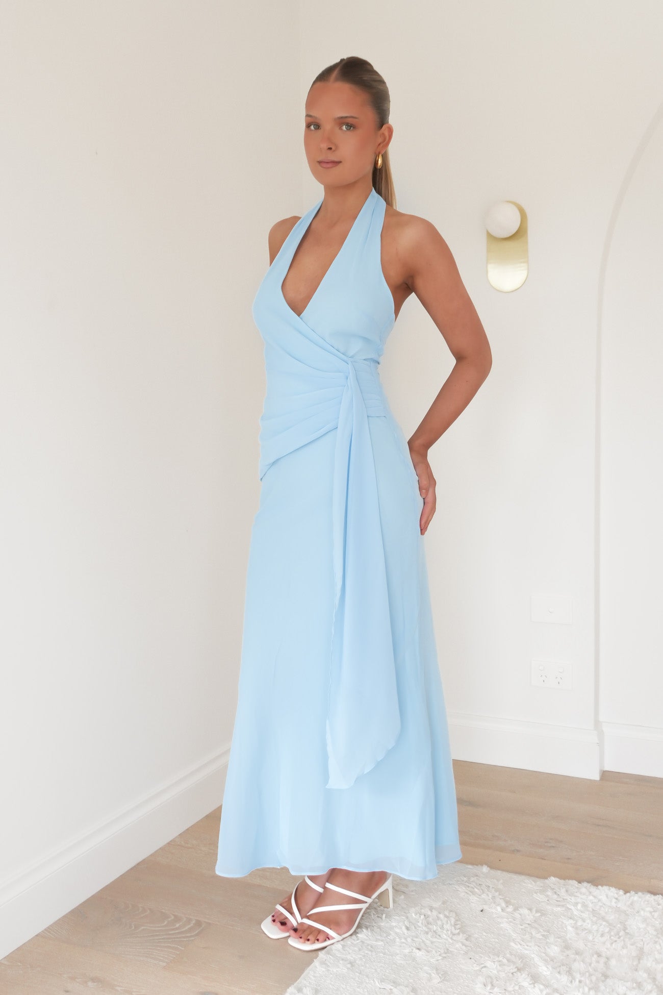 Reed Maxi Dress Blue