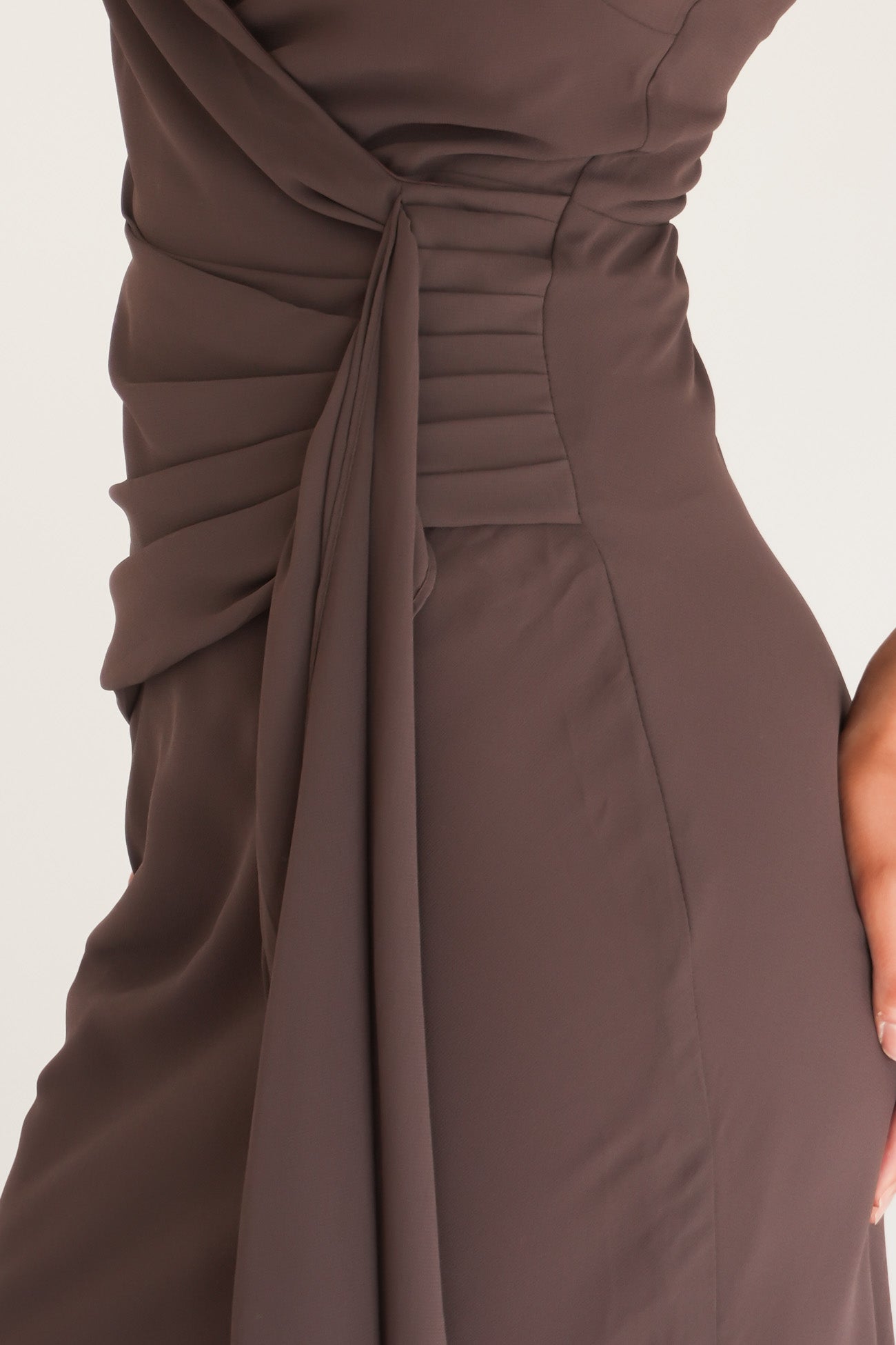 Reed Maxi Dress Chocolate