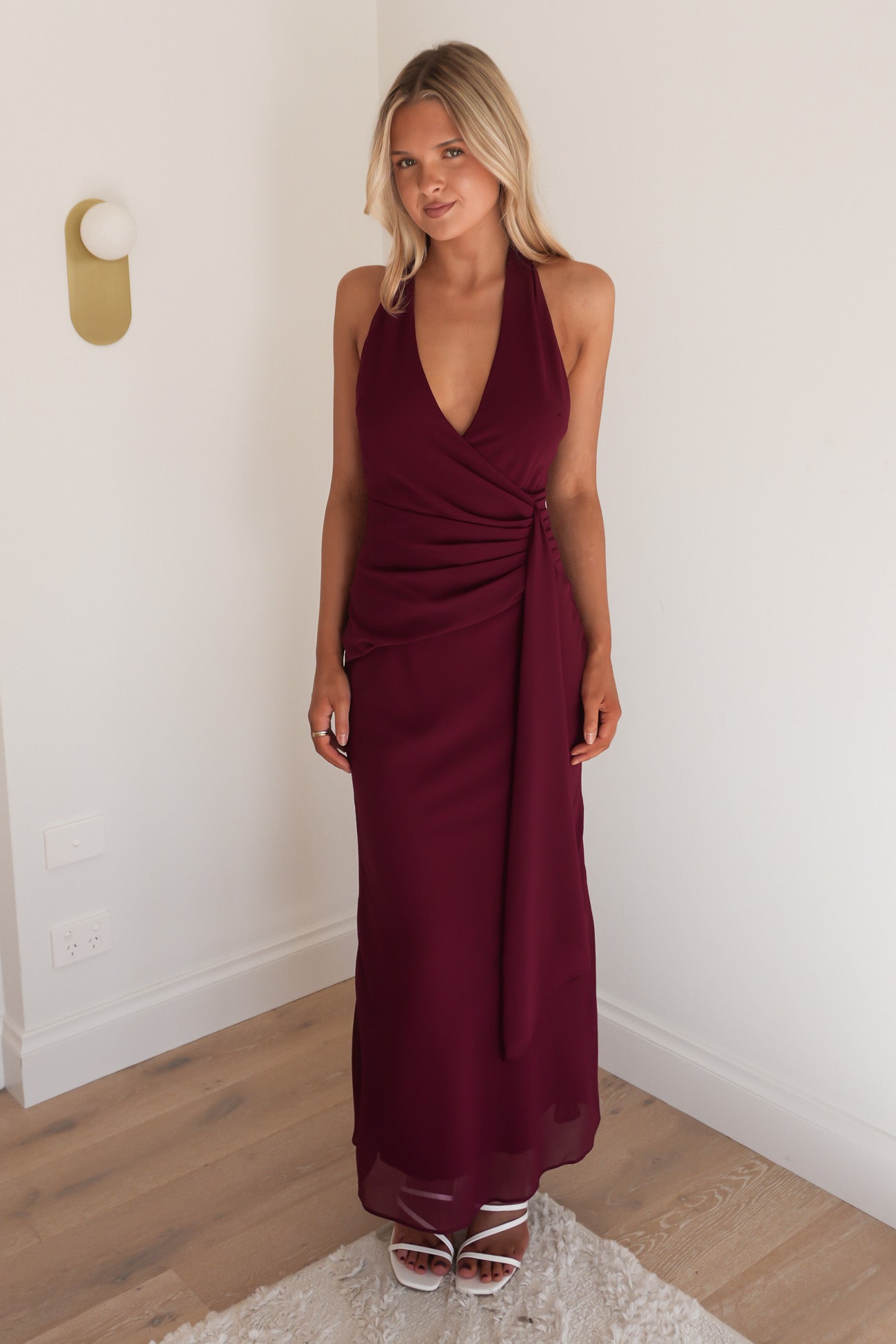 Reed Maxi Dress Wine