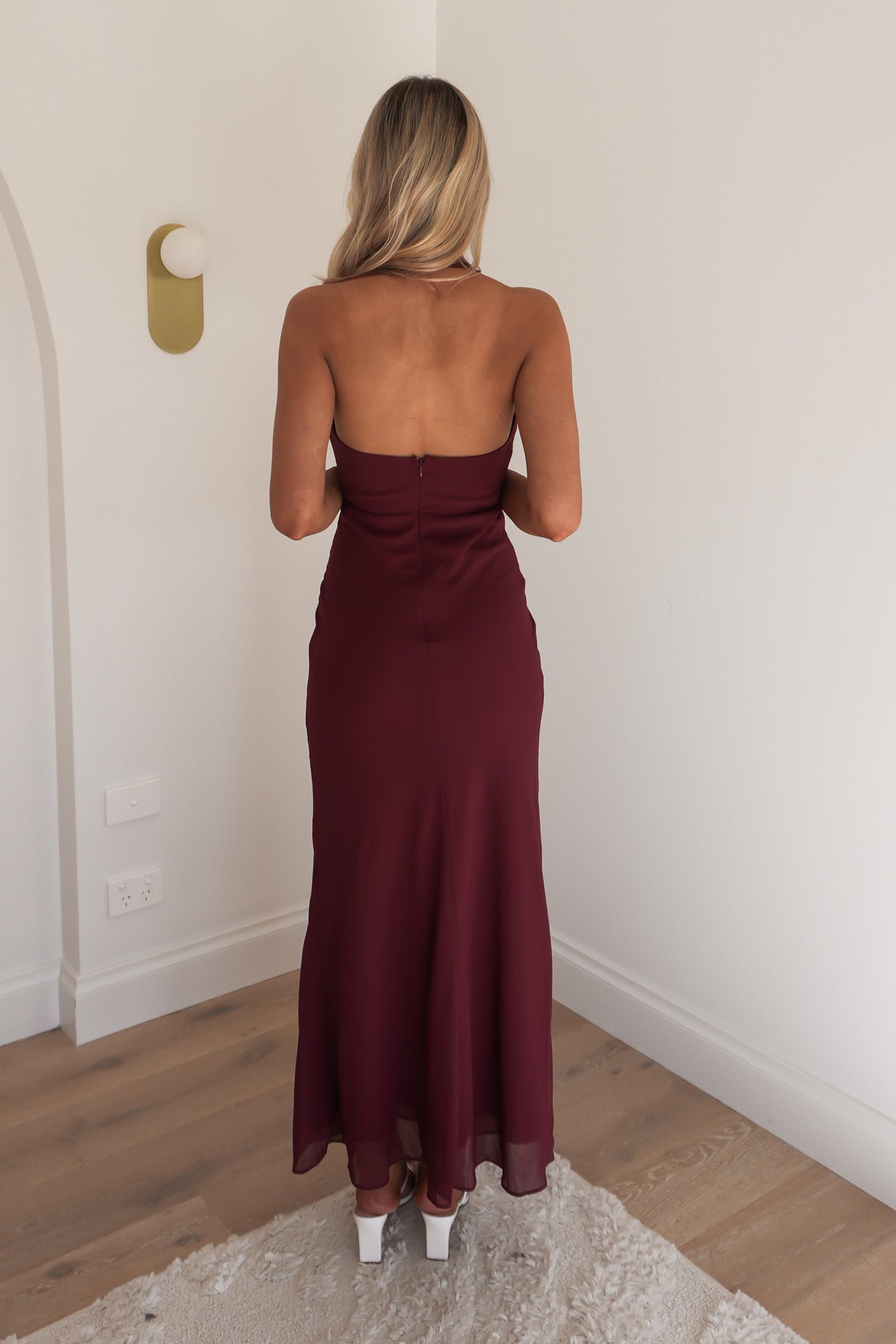 Reed Maxi Dress Wine