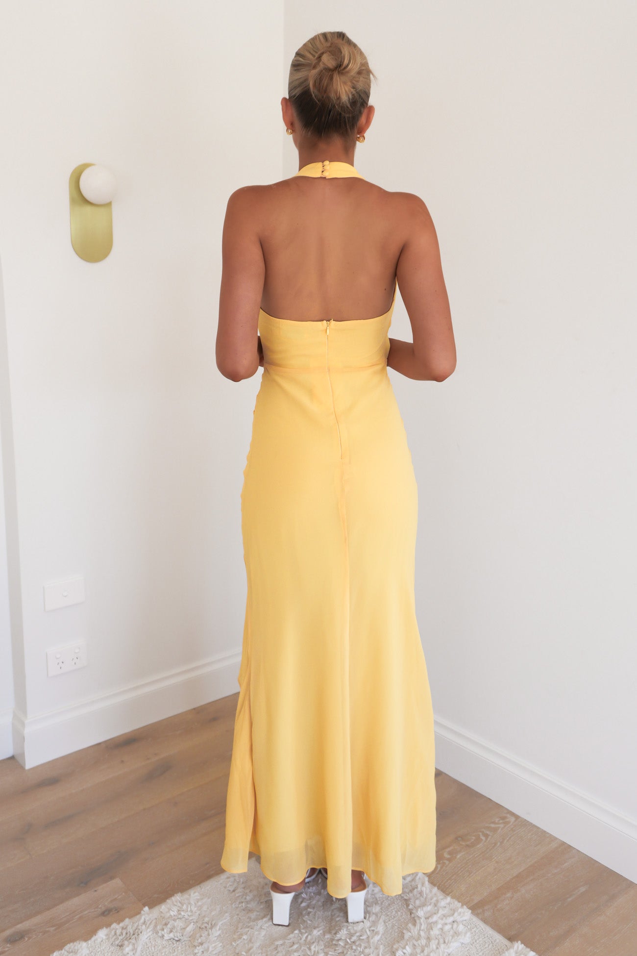 Reed Maxi Dress Yellow