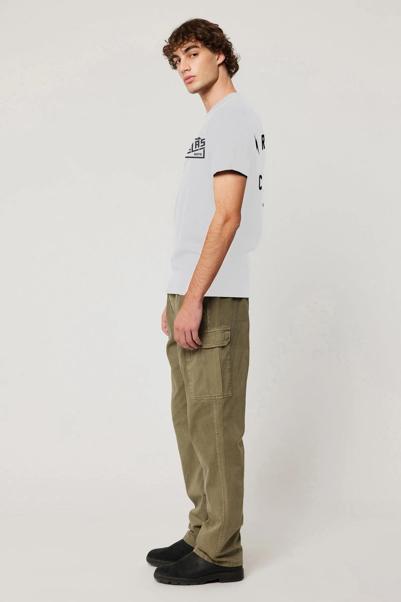Reg Auto Co Tee Vintage White