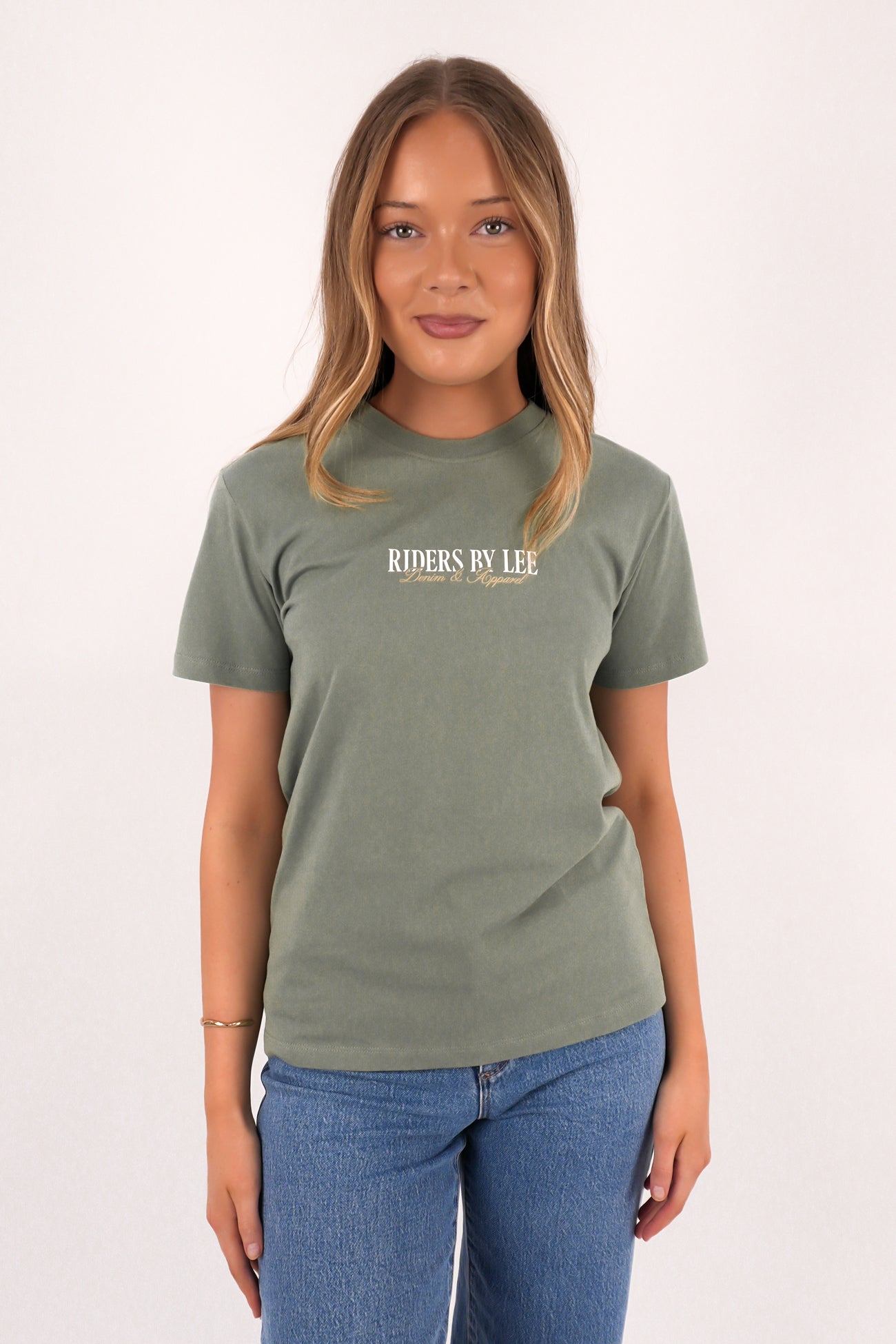 Relaxed Tee Moss Green