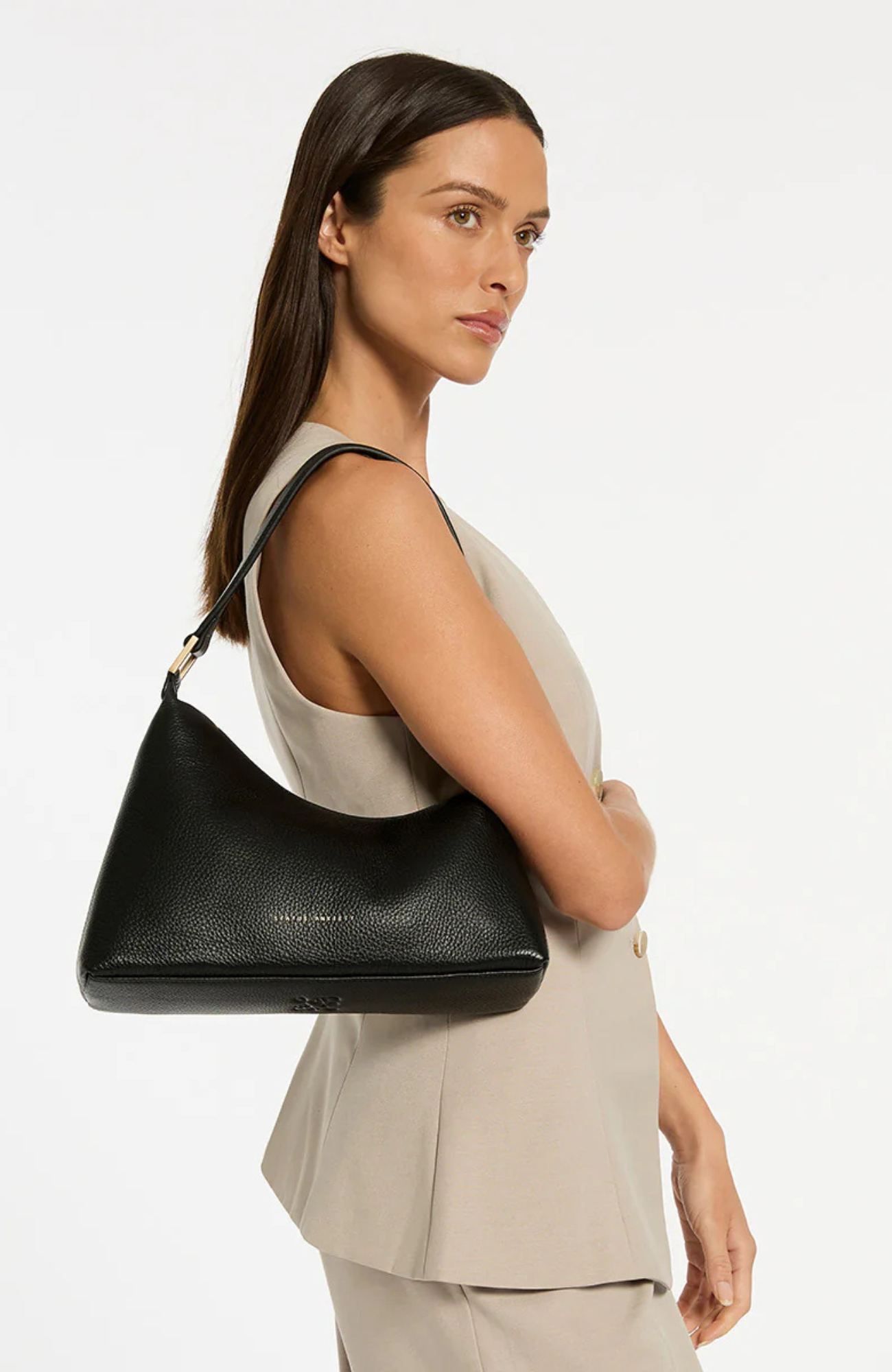 Reverie Bag Black Brushed Gold