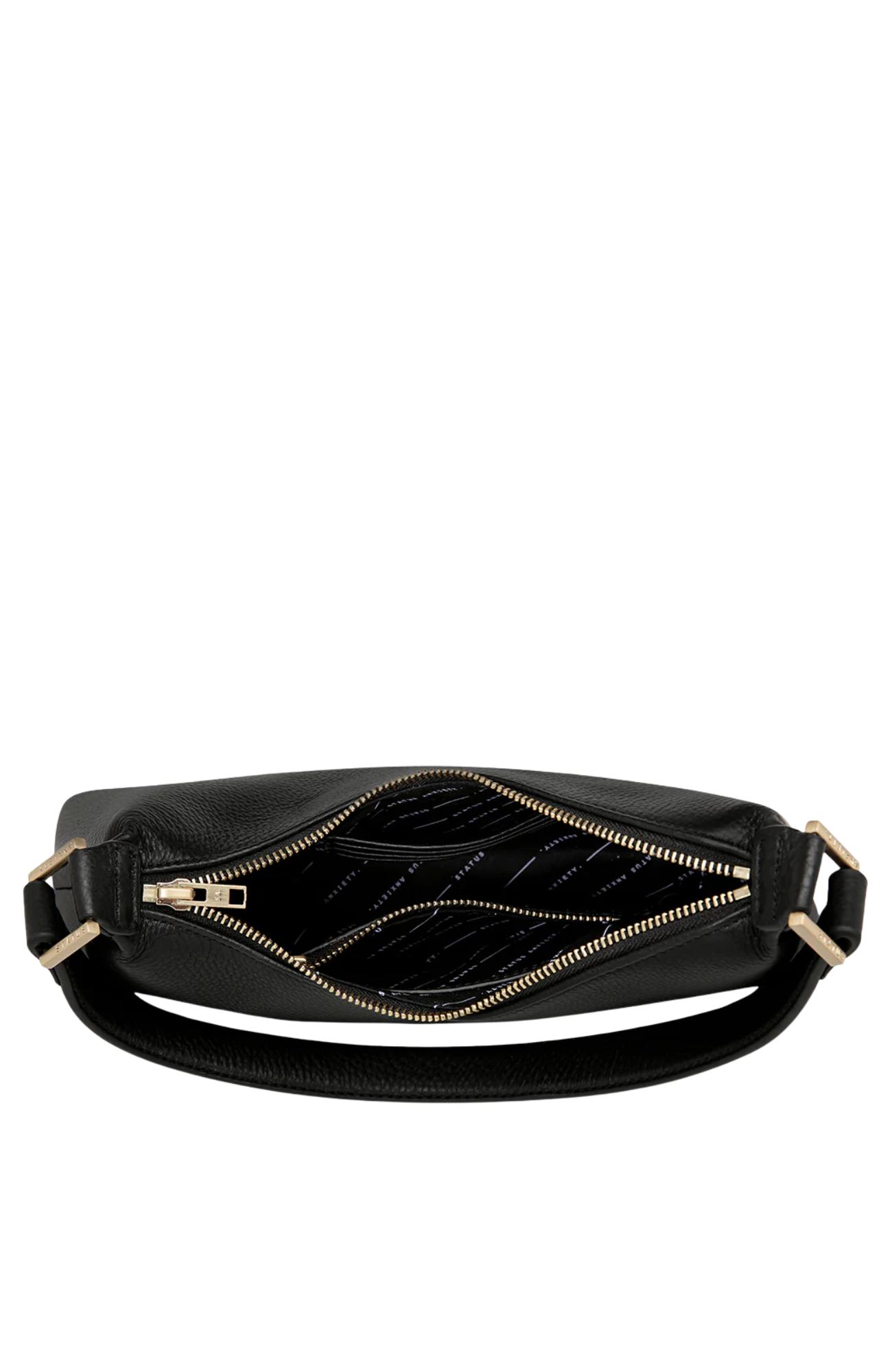 Reverie Bag Black Brushed Gold