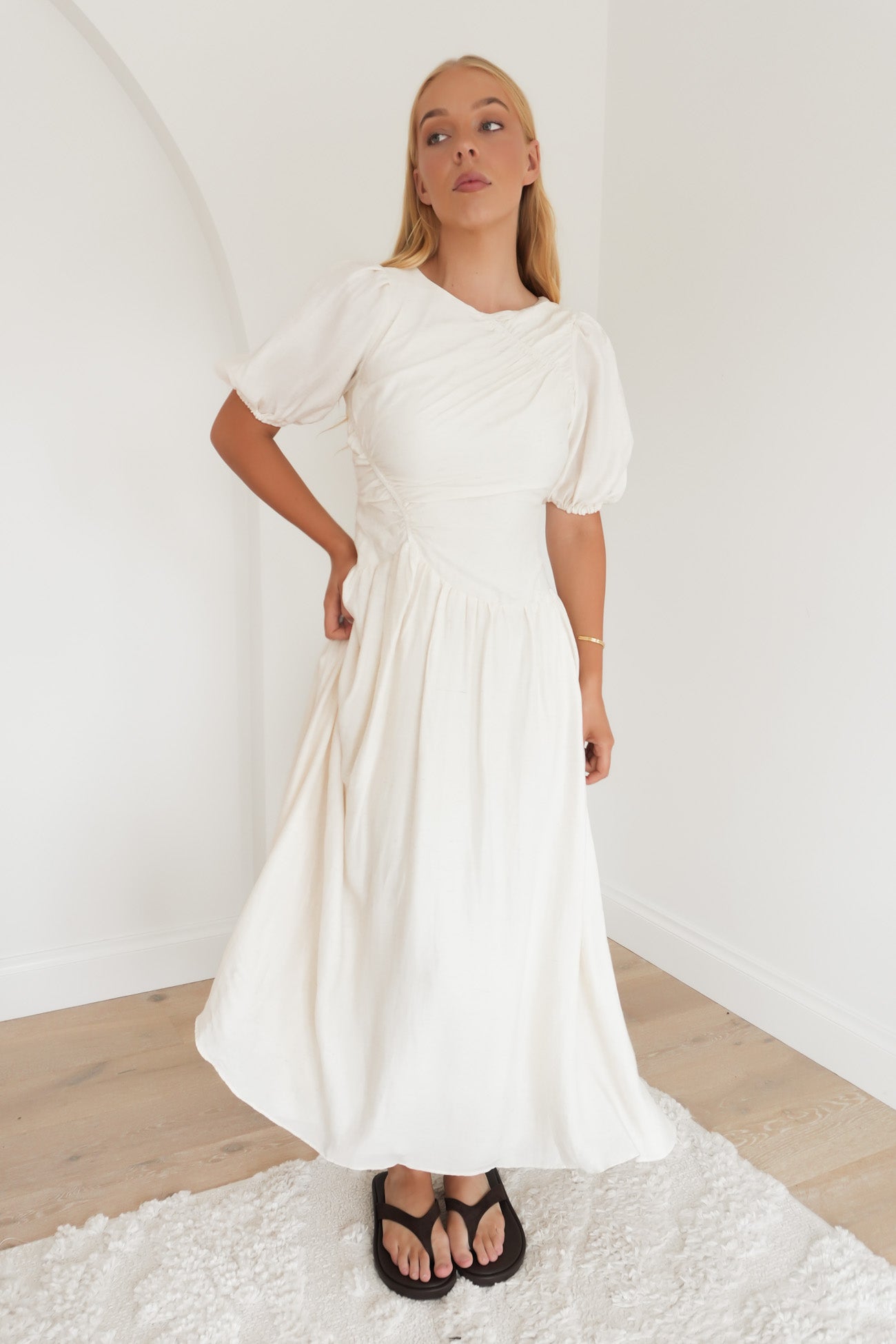 Rhayne Maxi Dress Cream