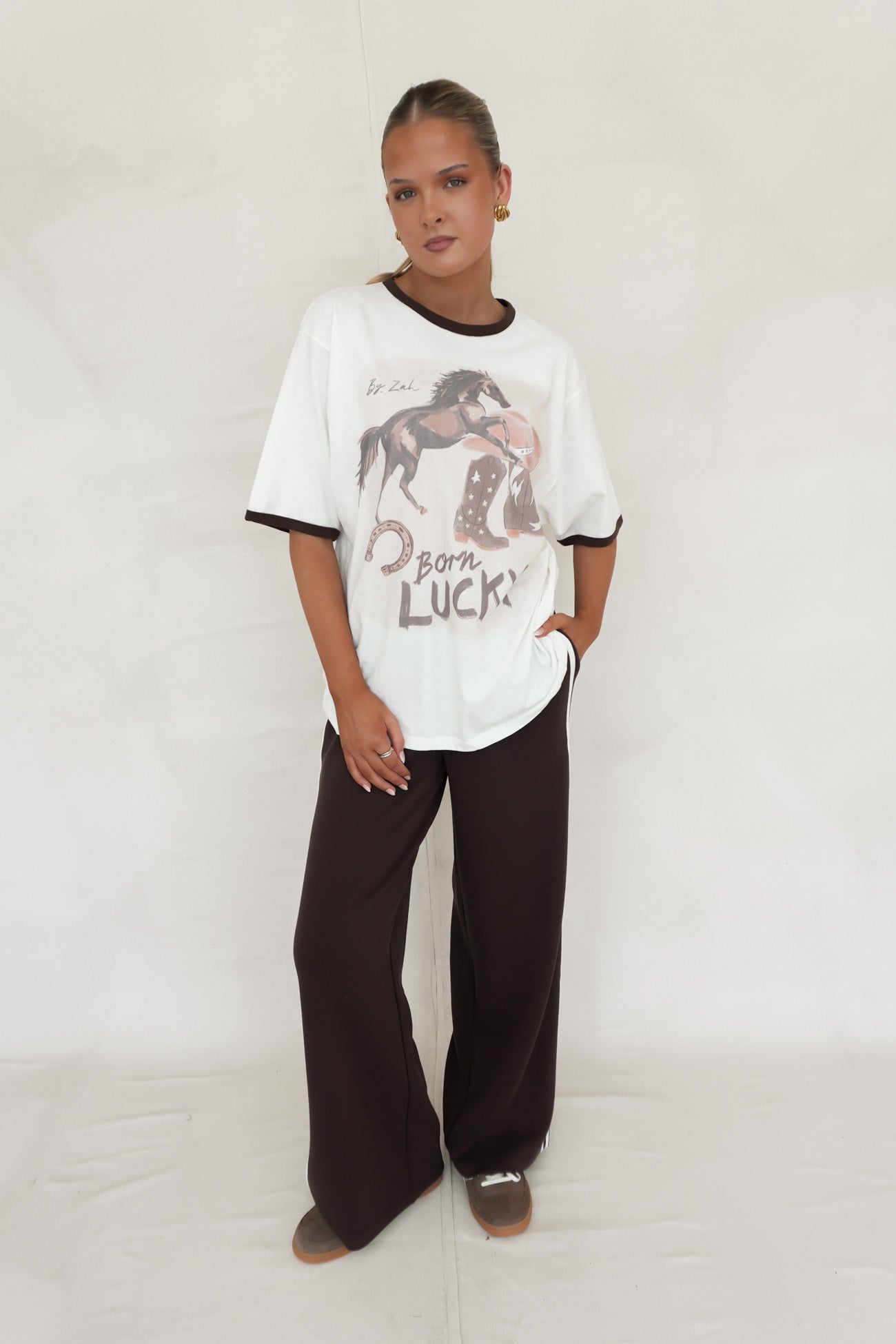 Rhett Oversized Tee Vintage White