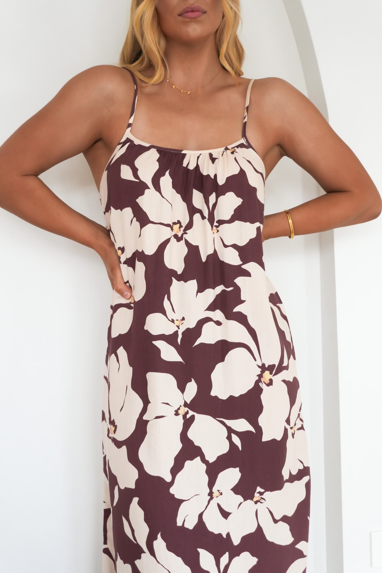Rhi Maxi Dress Terra Brown