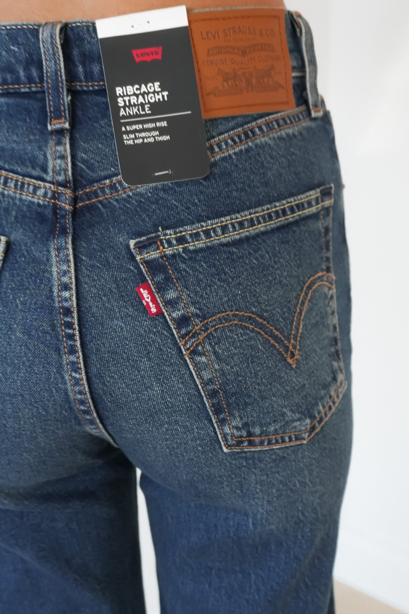 Ribcage Straight Ankle Jean Analyze This
