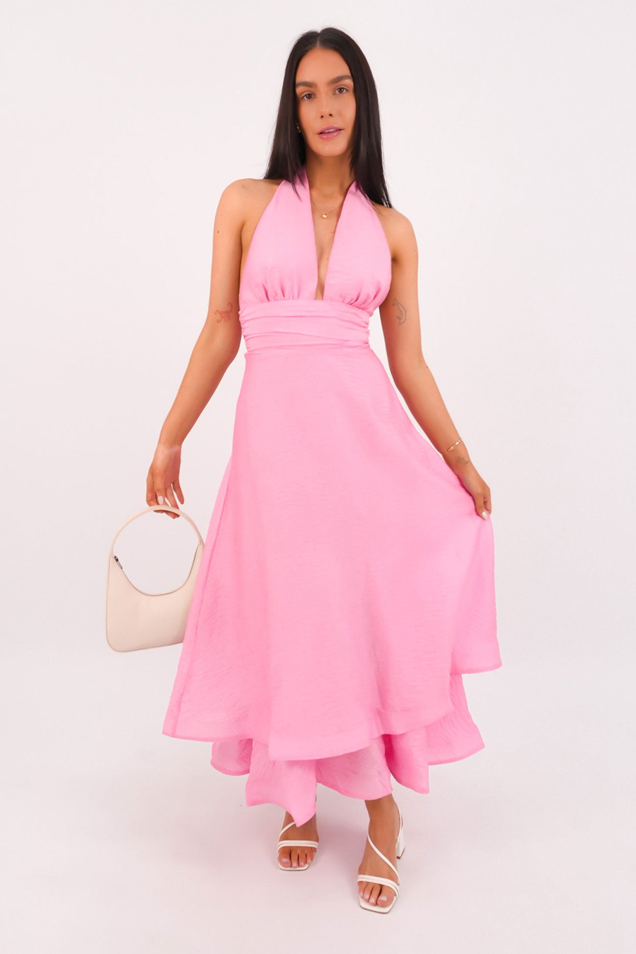 Ricky Midi Dress Pink