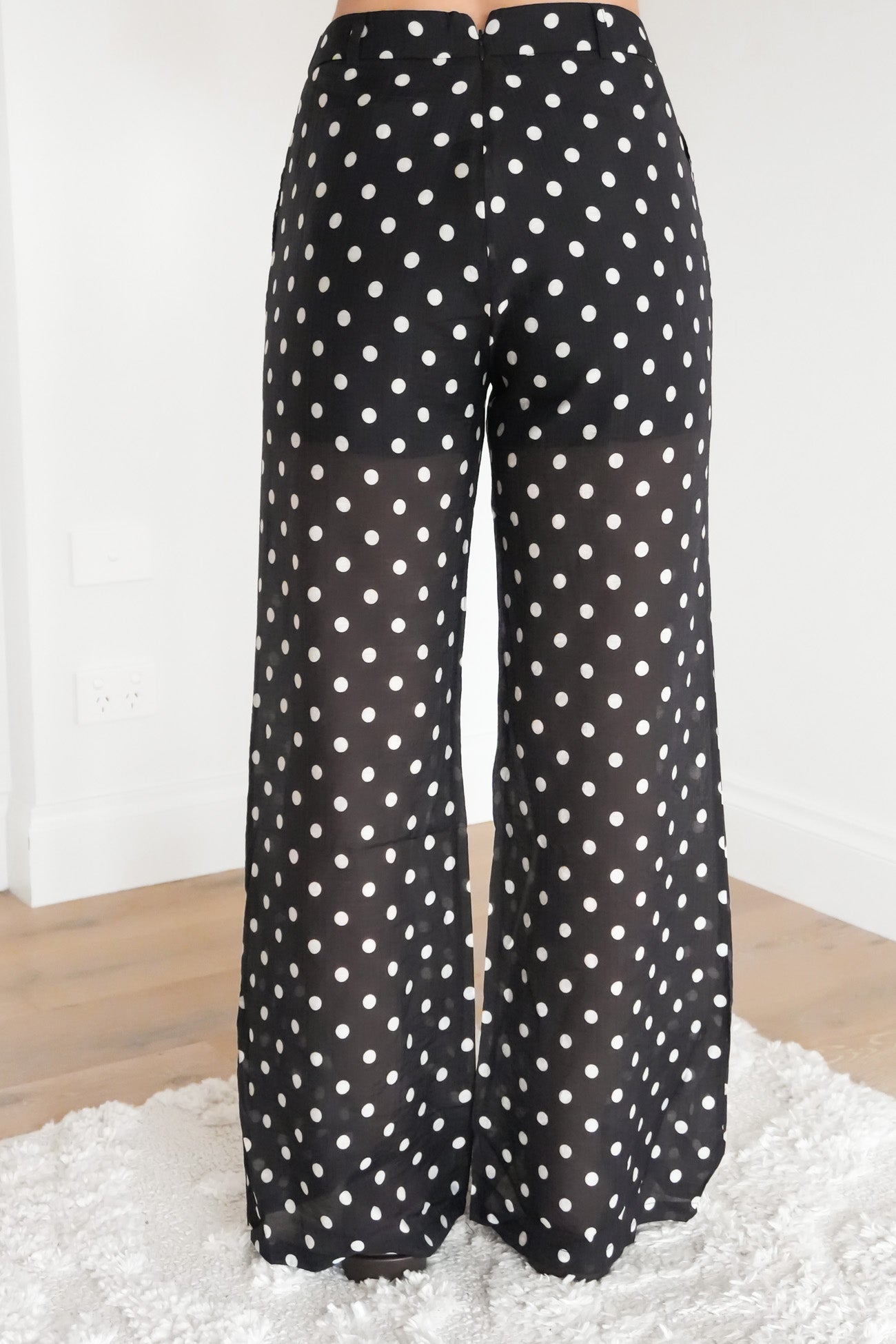 Rikke Pant Black Polka Dot