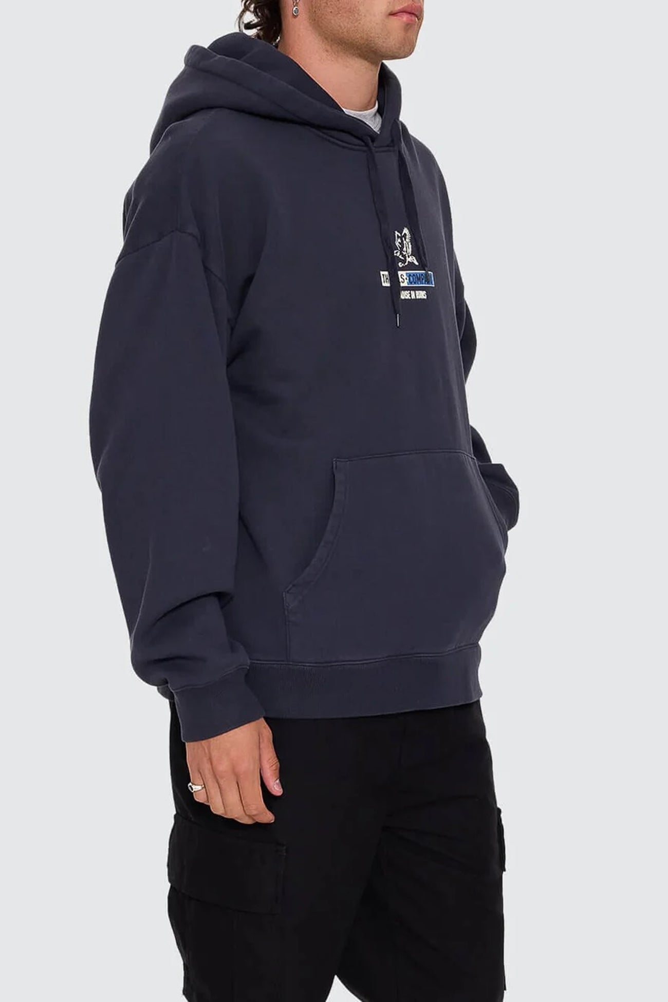 Risen Slouch Pull On Hood Total Eclipse