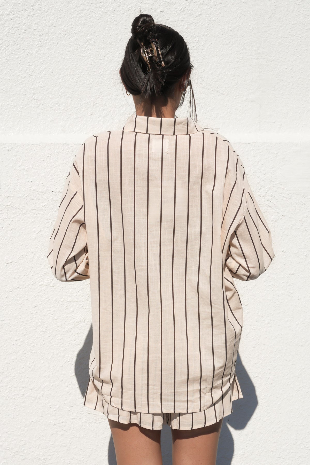 Rossa Set Beige Stripe