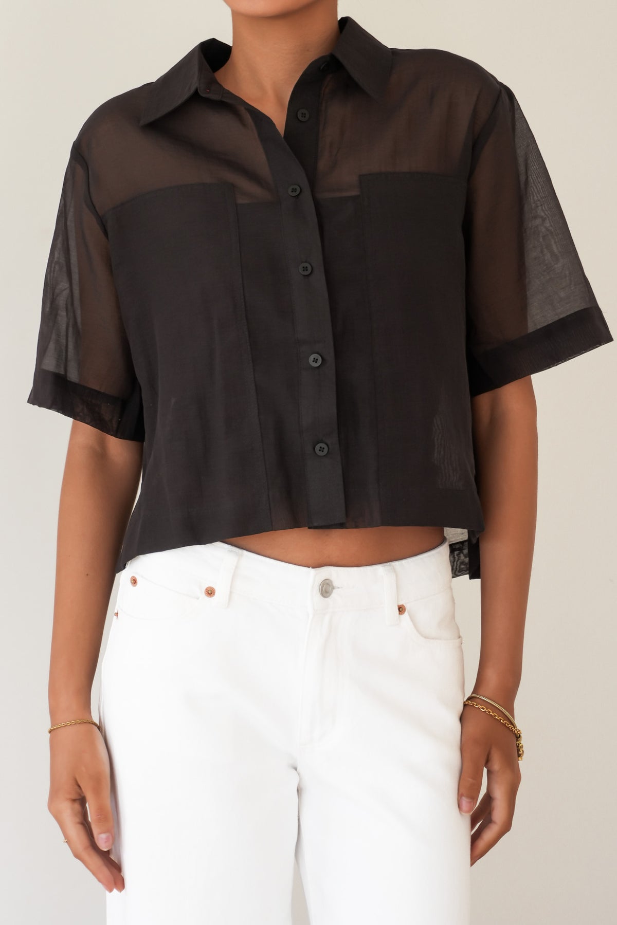 Ryan Sheer Shirt Black