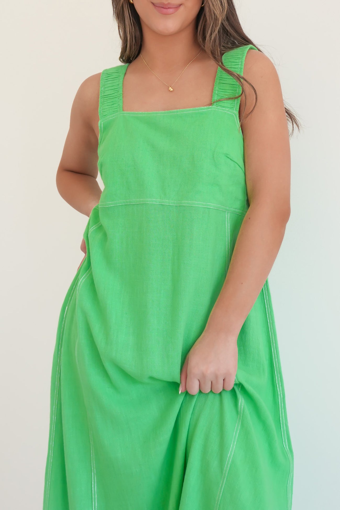 Sage Dress Irish Green