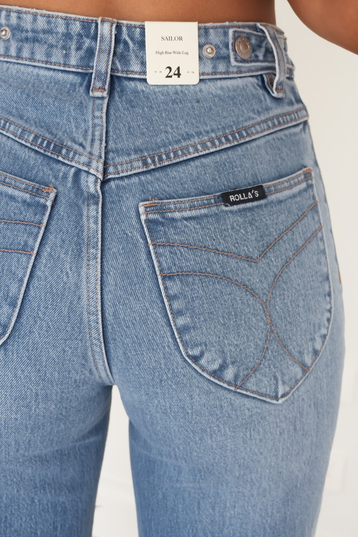 Sailor Cinch Jean Lennon Blue