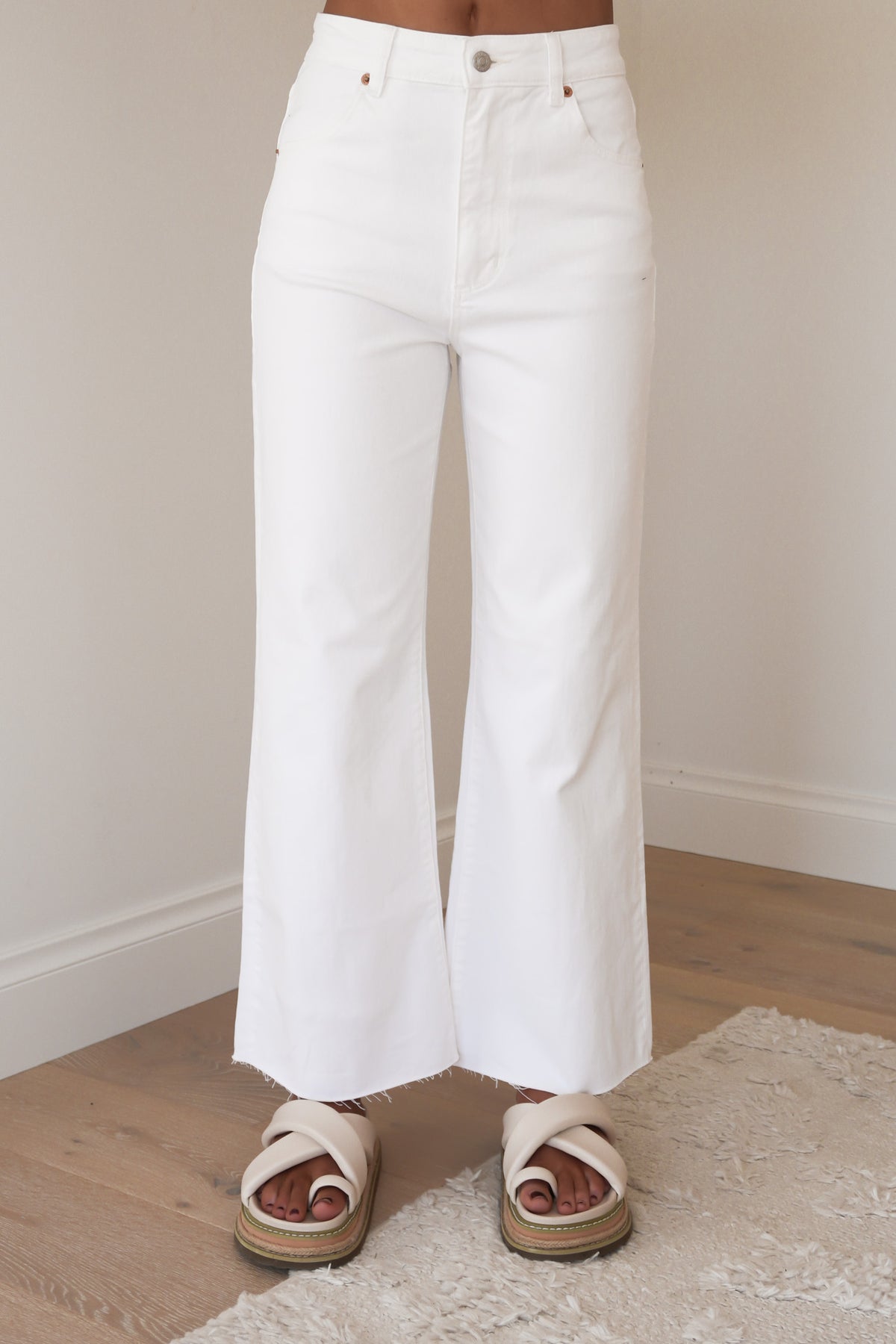 Sailor Scoop Jean Vintage White
