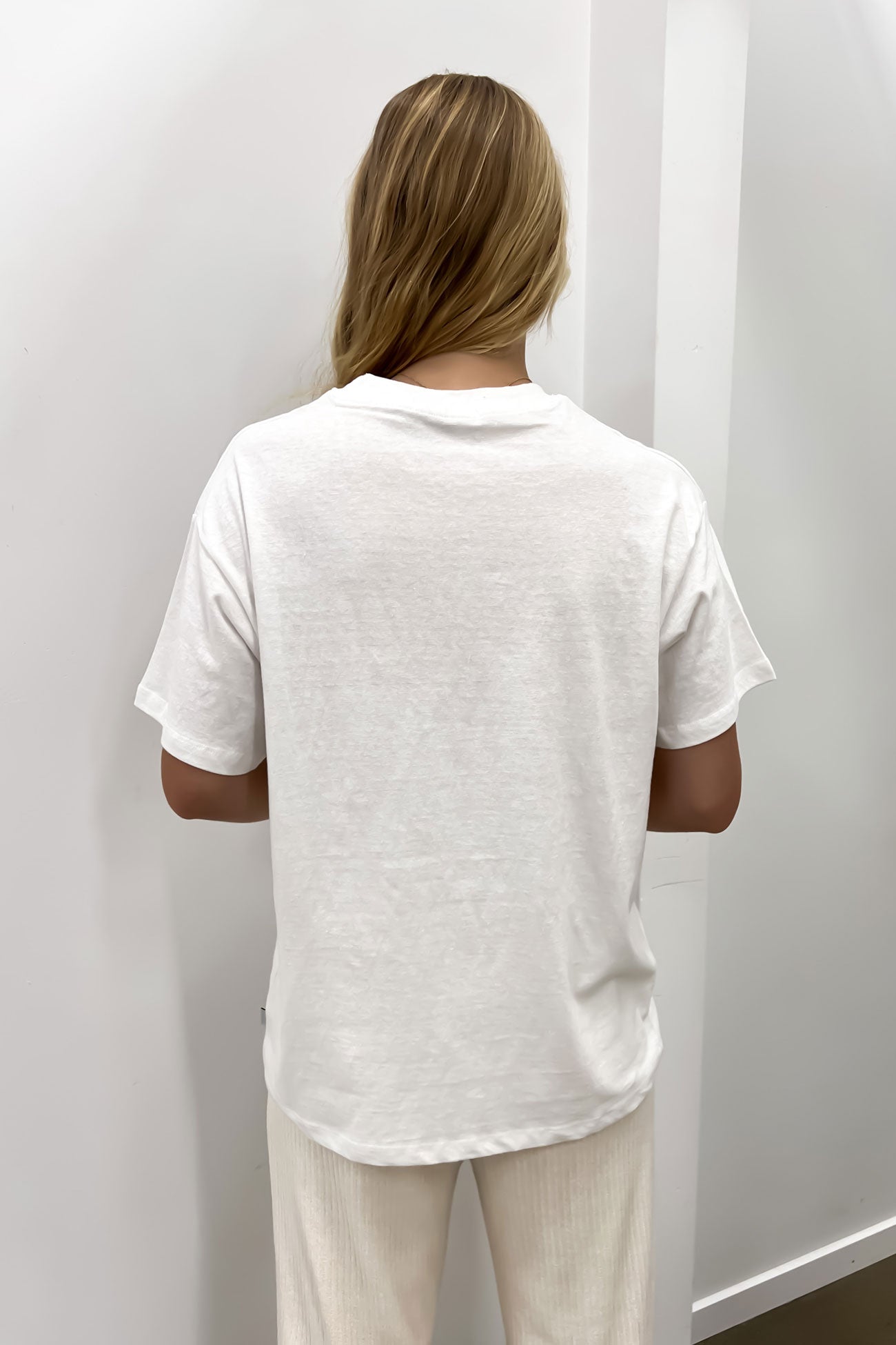 Saint Malo Oversized Tee Vintage White