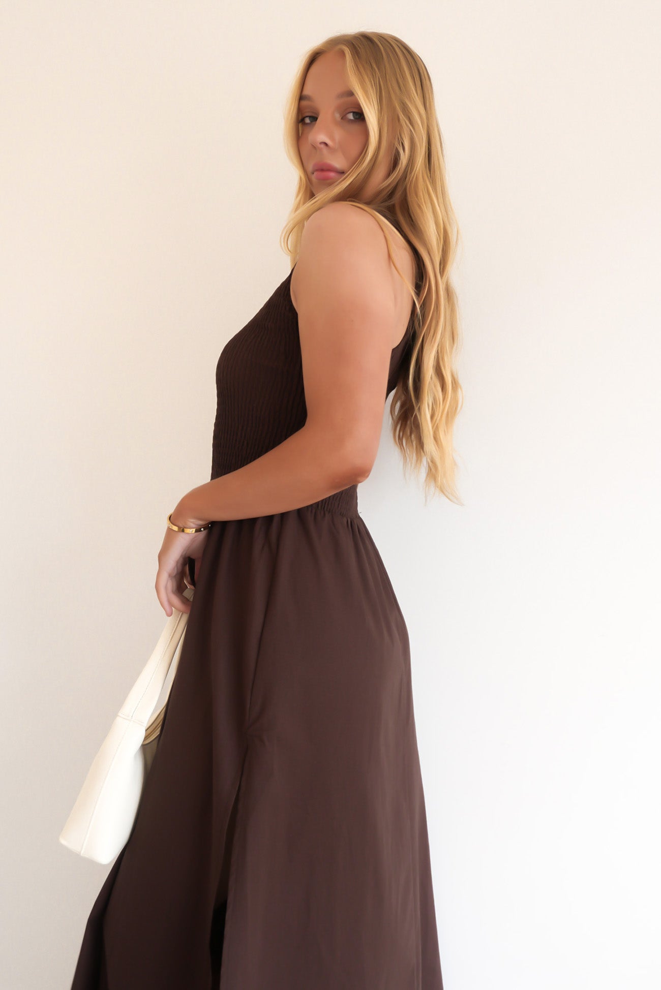 Salome Maxi Dress Chocolate