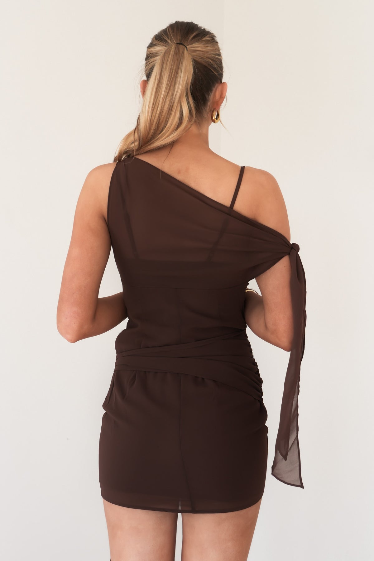 Sammie Mini Dress Chocolate